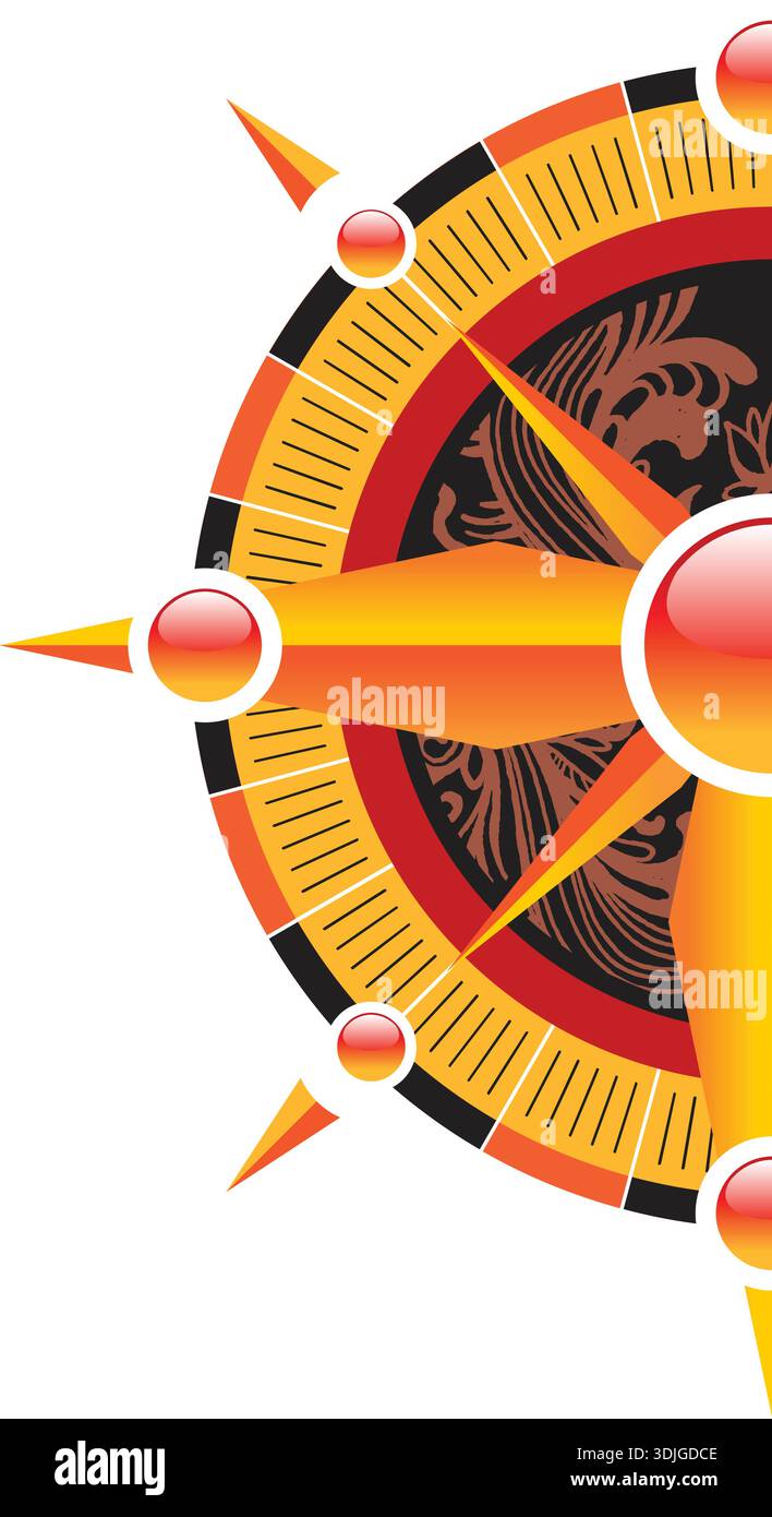 Art vectoriel de roue et graphiques Illustration de Vecteur