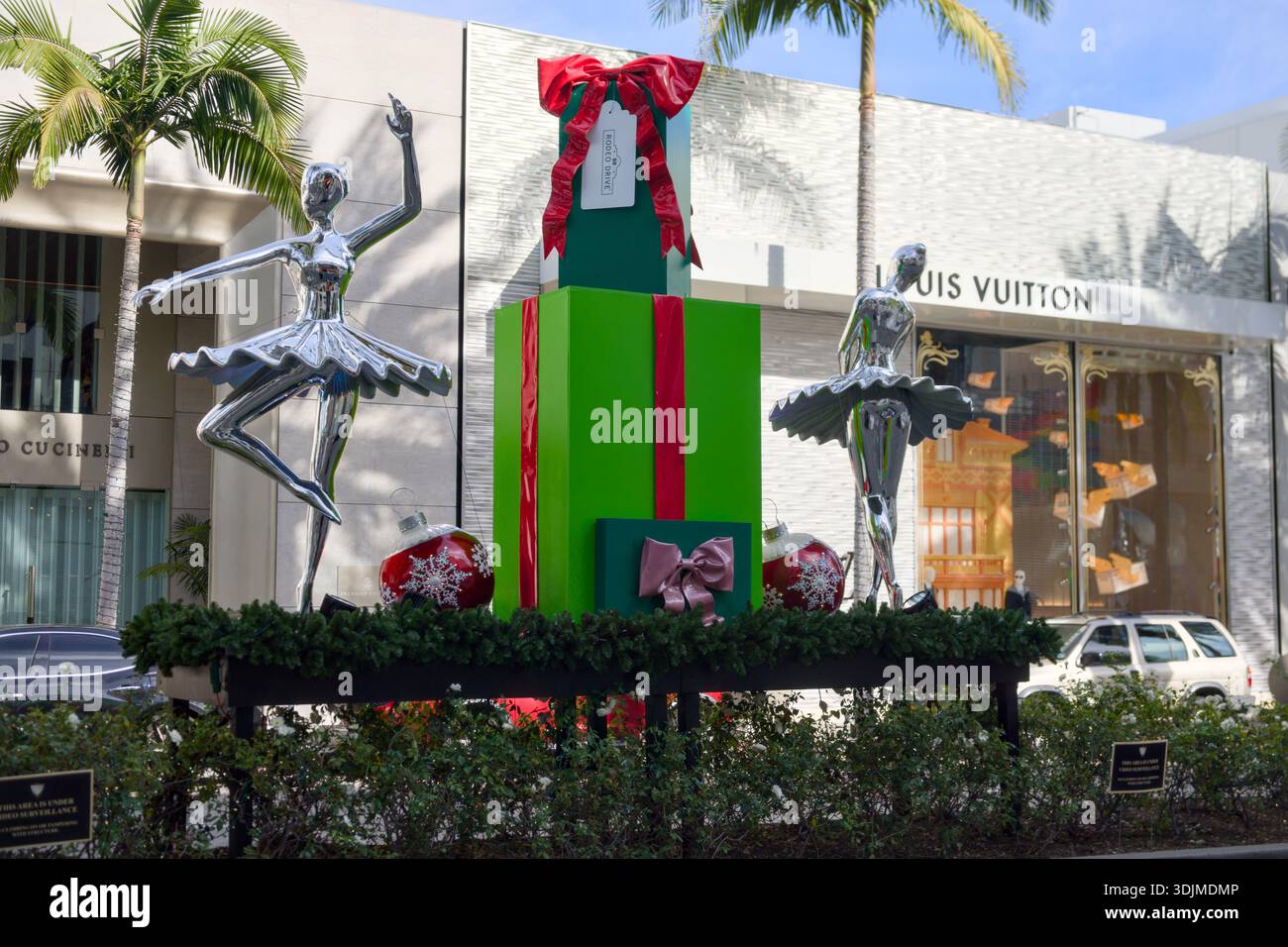 Novembre 27 2025 Louis Vuitton exposition de vacances Beverly Hills Banque D'Images