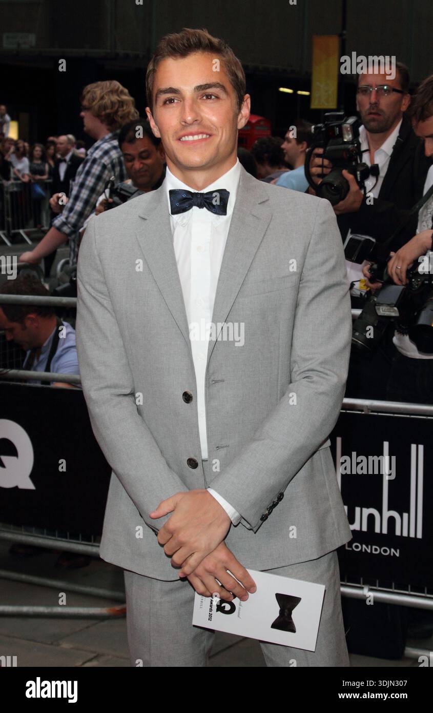Londres, Royaume-Uni. Dave Franco aux GQ Men of the Year Awards au Royal Opera House, Covent Garden. 4 septembre 2012. Ref : LMK73-40413-050912 Keith Mayhew/Landmark Media WWW.LMKMEDIA.COM *L'UTILISATION DU SITE WEB ET DU NUMÉRIQUE ENTRAÎNERA DES FRAIS* Banque D'Images