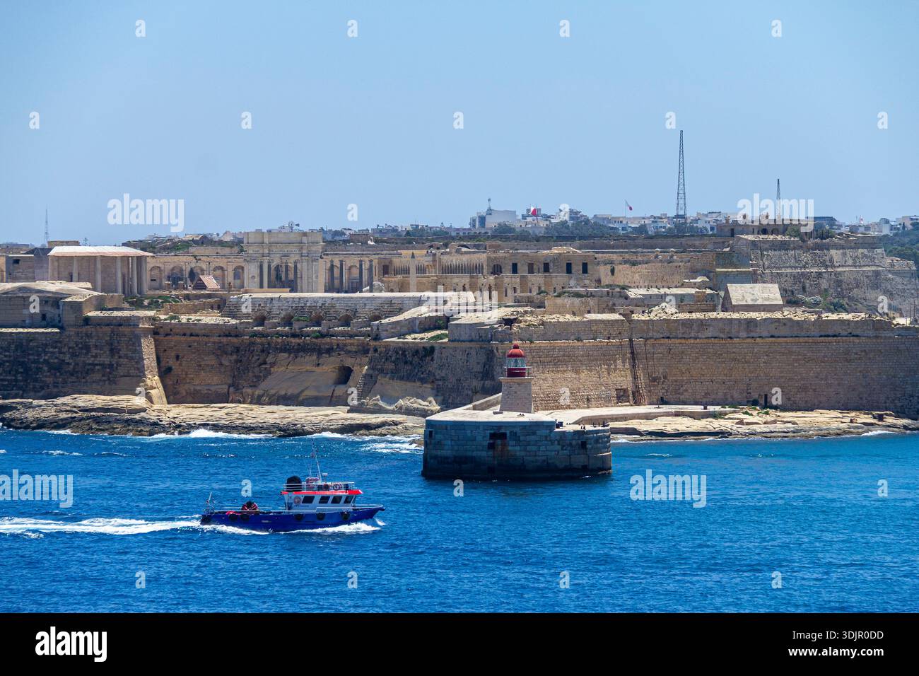 La Valette Malte Banque D'Images
