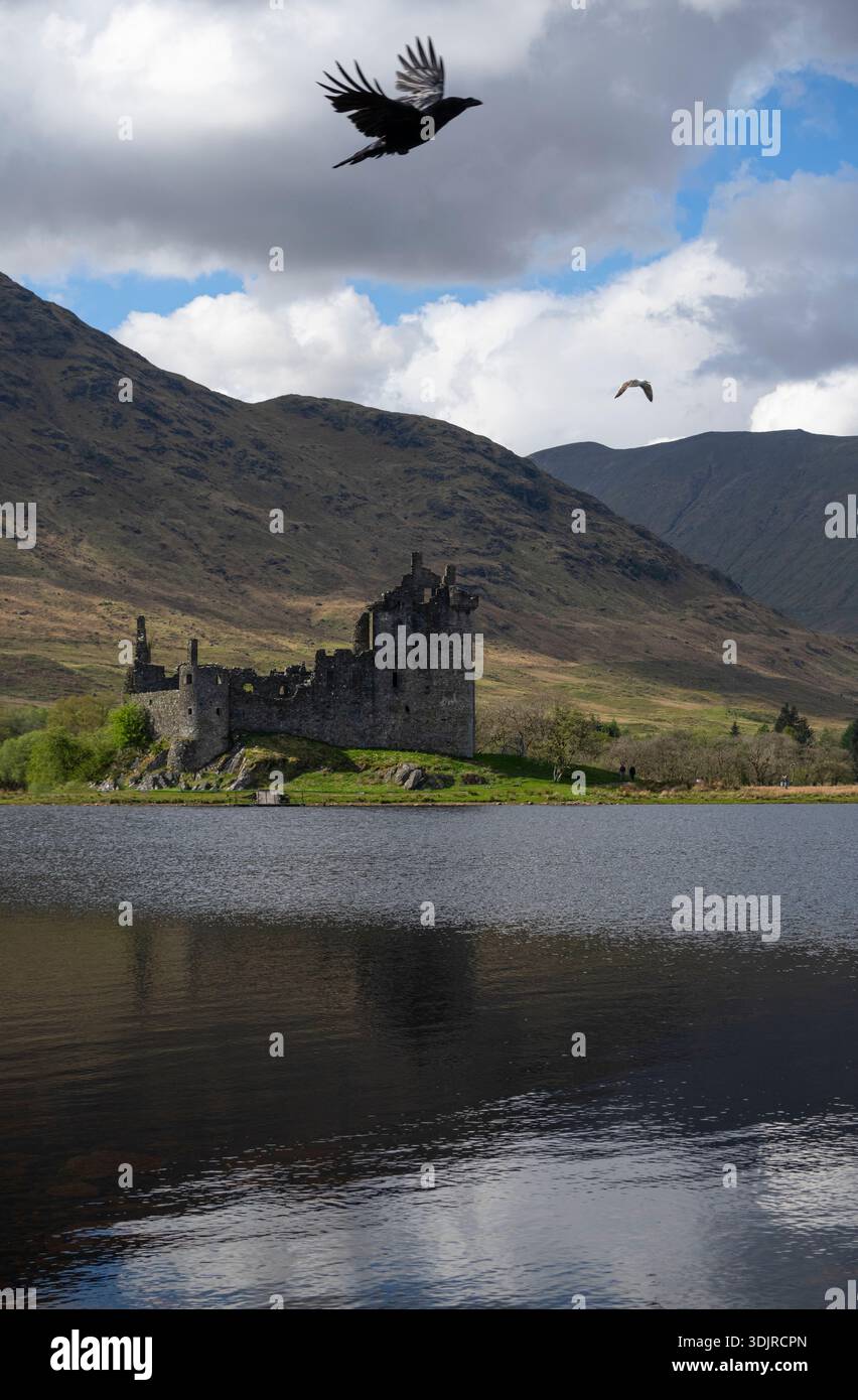 Kilchurn Castle, Scotland Banque D'Images