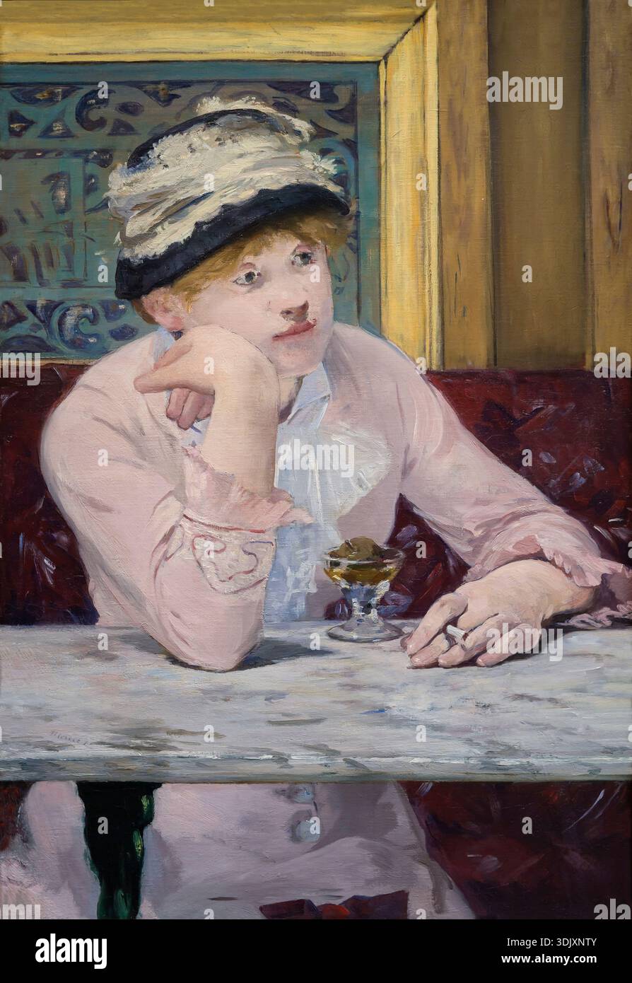 Prune Brandy, Edouard Manet, vers 1877 Banque D'Images