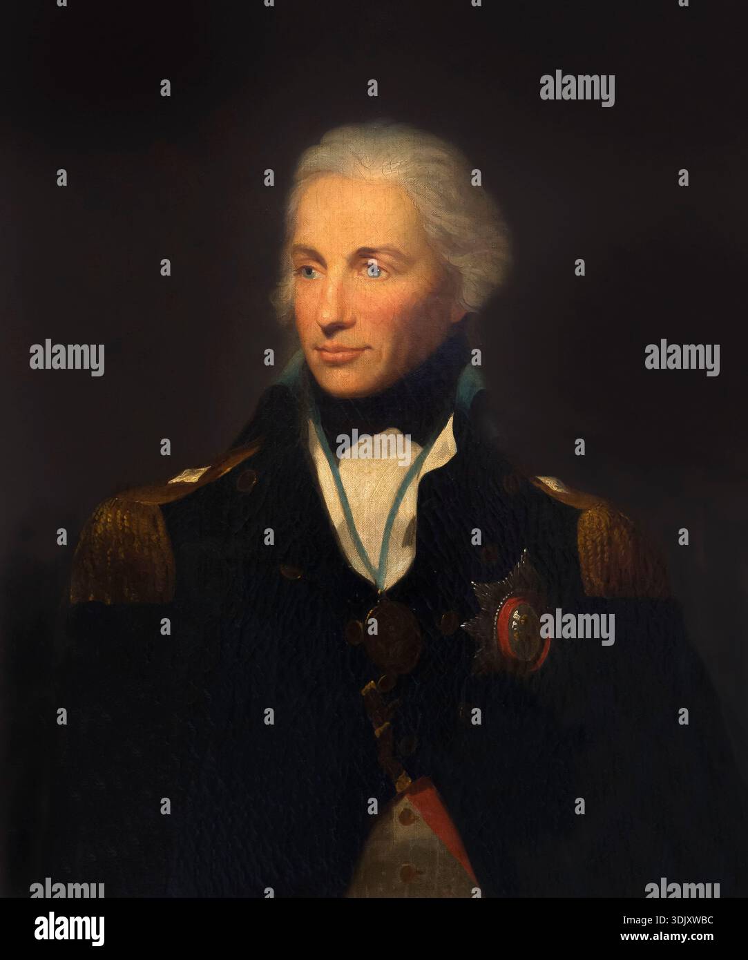 Horatio, Lord Nelson, Portrait, Lemuel Francis Abbott, 1798-1803 Banque D'Images