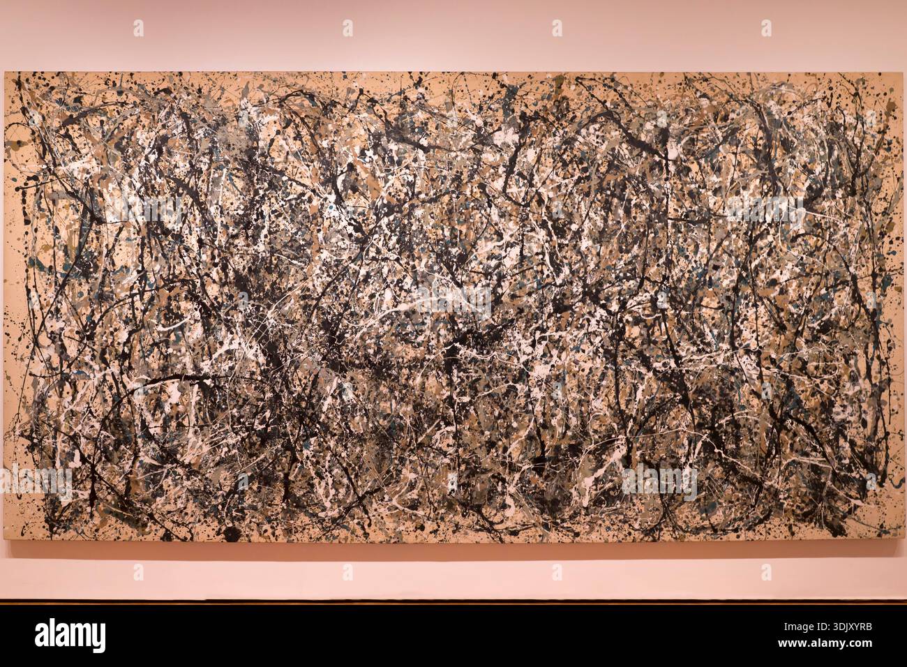 Impression Giclée Jackson Pollock Sans Titre (3) Sur Toile Laminée, 40x50 Pouces
