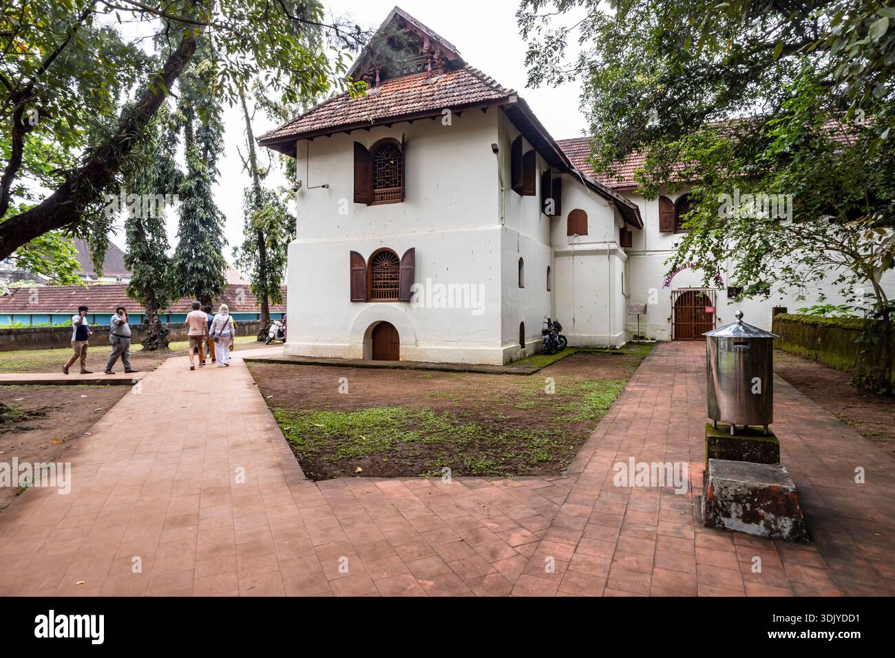 Mattancherry Palace(Dutch Palace), extérieur, Mattancherry, Kochi(Cochin), Kerala, Inde, Asie du Sud, Asie Banque D'Images