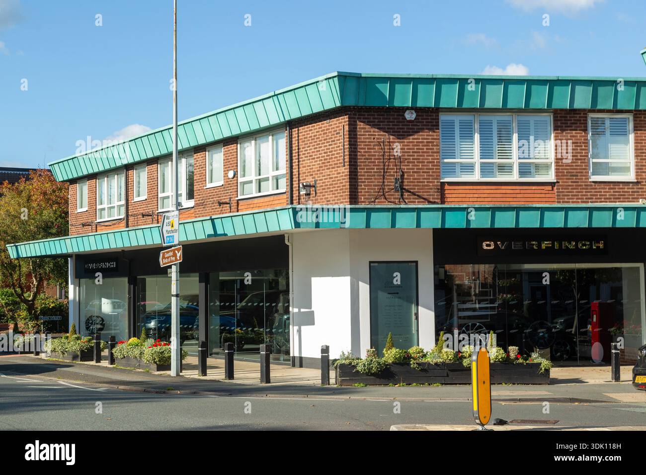 Overfinch Range rover showroom Knutsford, Cheshire, Angleterre Banque D'Images