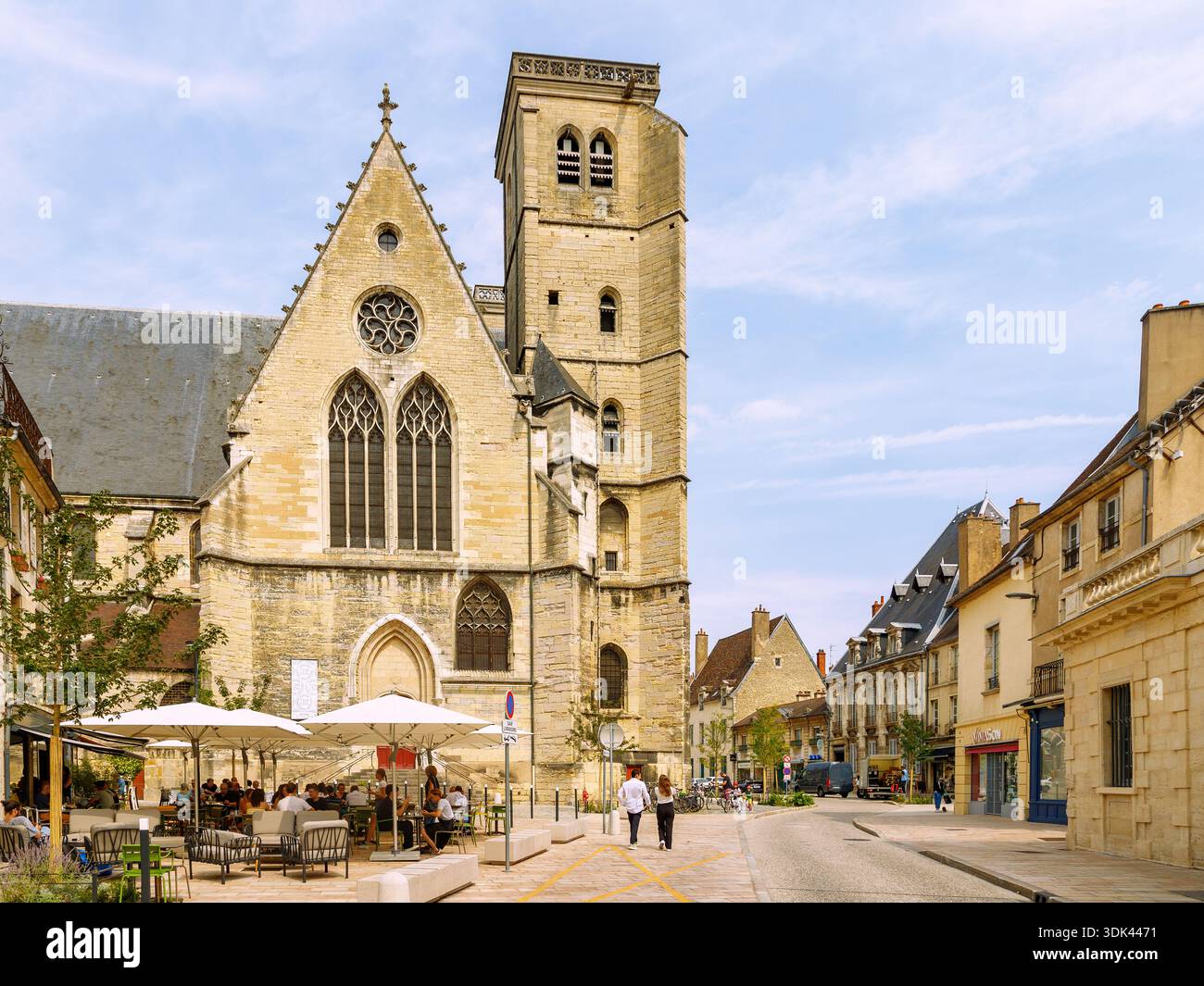 Théâtre Dijon Bourgogne Rue Danton à Dijon, Bourgogne, France Banque D'Images