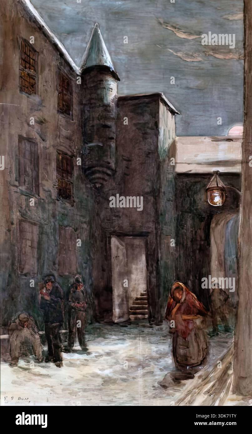 Skene's House, c1894. Banque D'Images