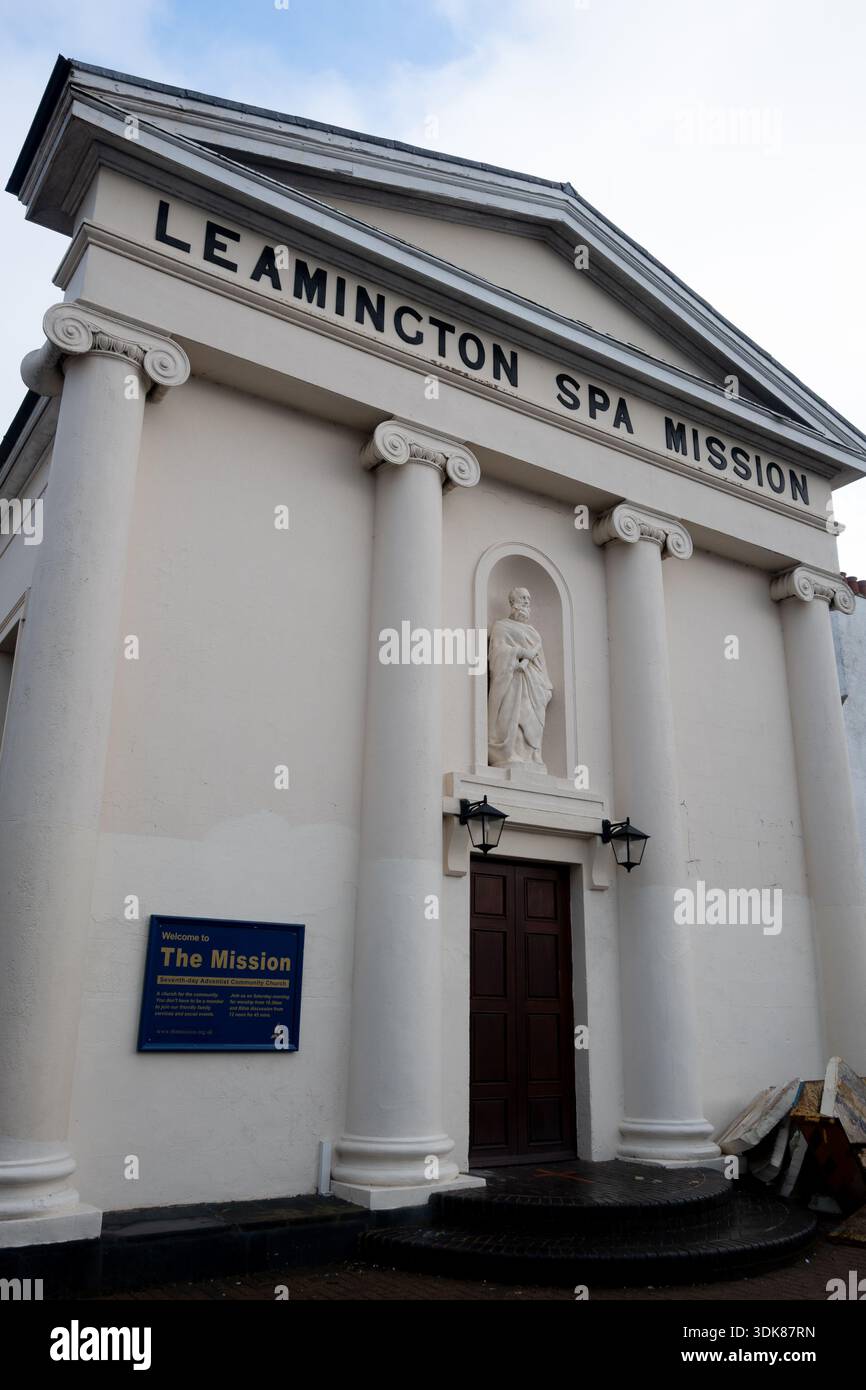 The Mission Building, Leamington Spa, Warwickshire, Angleterre, Royaume-Uni Banque D'Images