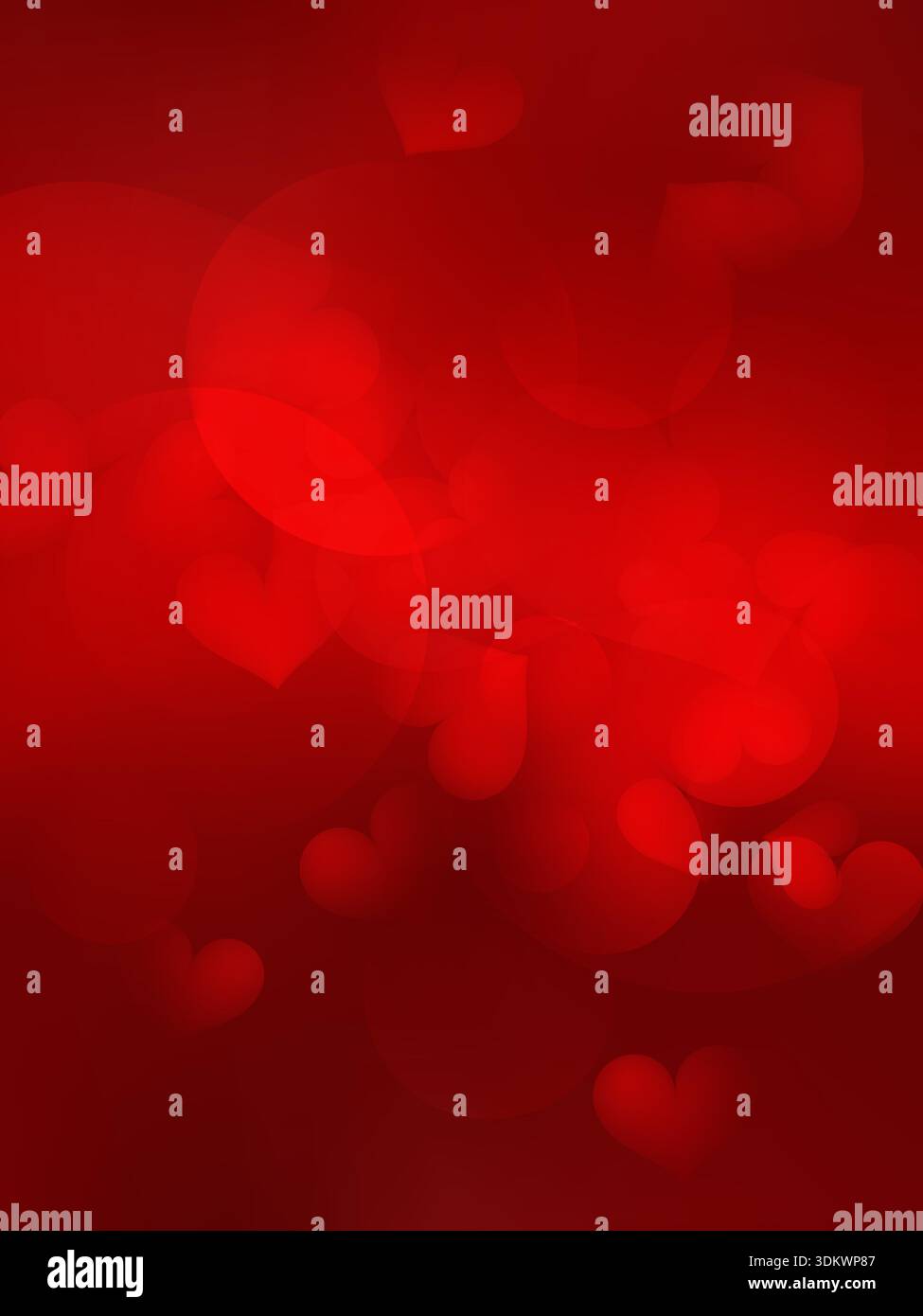 Fond de Saint-Valentin avec des coeurs. EPS10 Banque D'Images