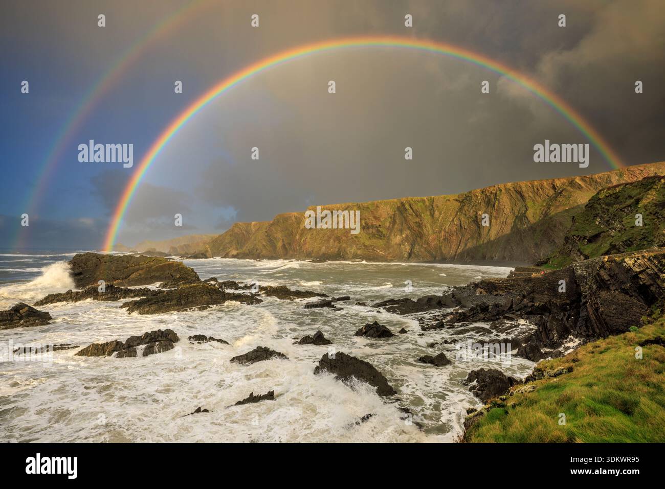 Hartland Quay, North Devon Banque D'Images