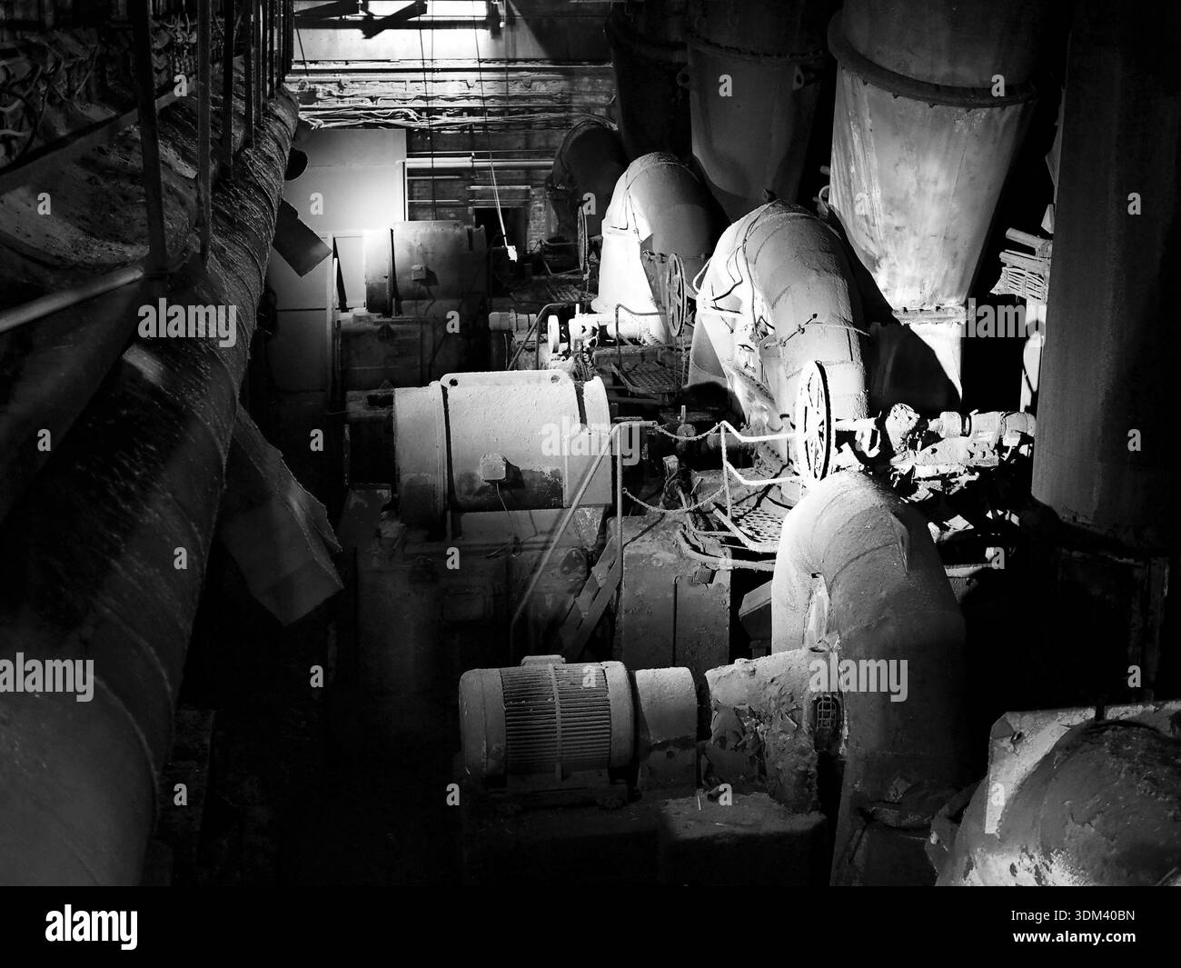 L'usine sidérurgique de Völklinger est une ancienne usine sidérurgique de la ville sarroise de Völklingen, fondée en 1873. Il a été fermé en 1986. Banque D'Images