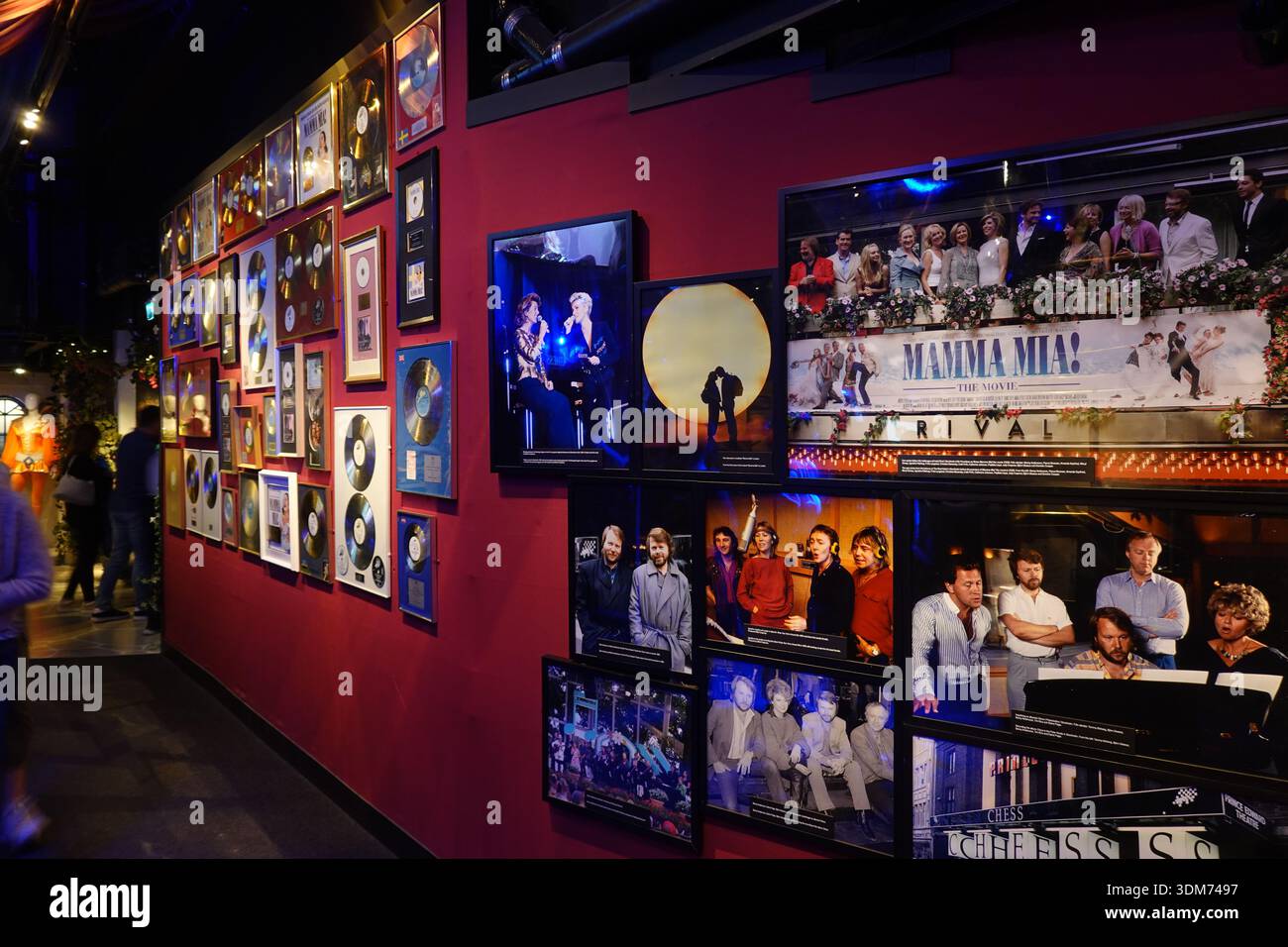 Suède, Stockholm, Musée Abba. Le Musée est une exposition interactive sur le groupe pop ABBA photo © Fabio Mazzarella/Sintesi/Alamy Stock photo Banque D'Images