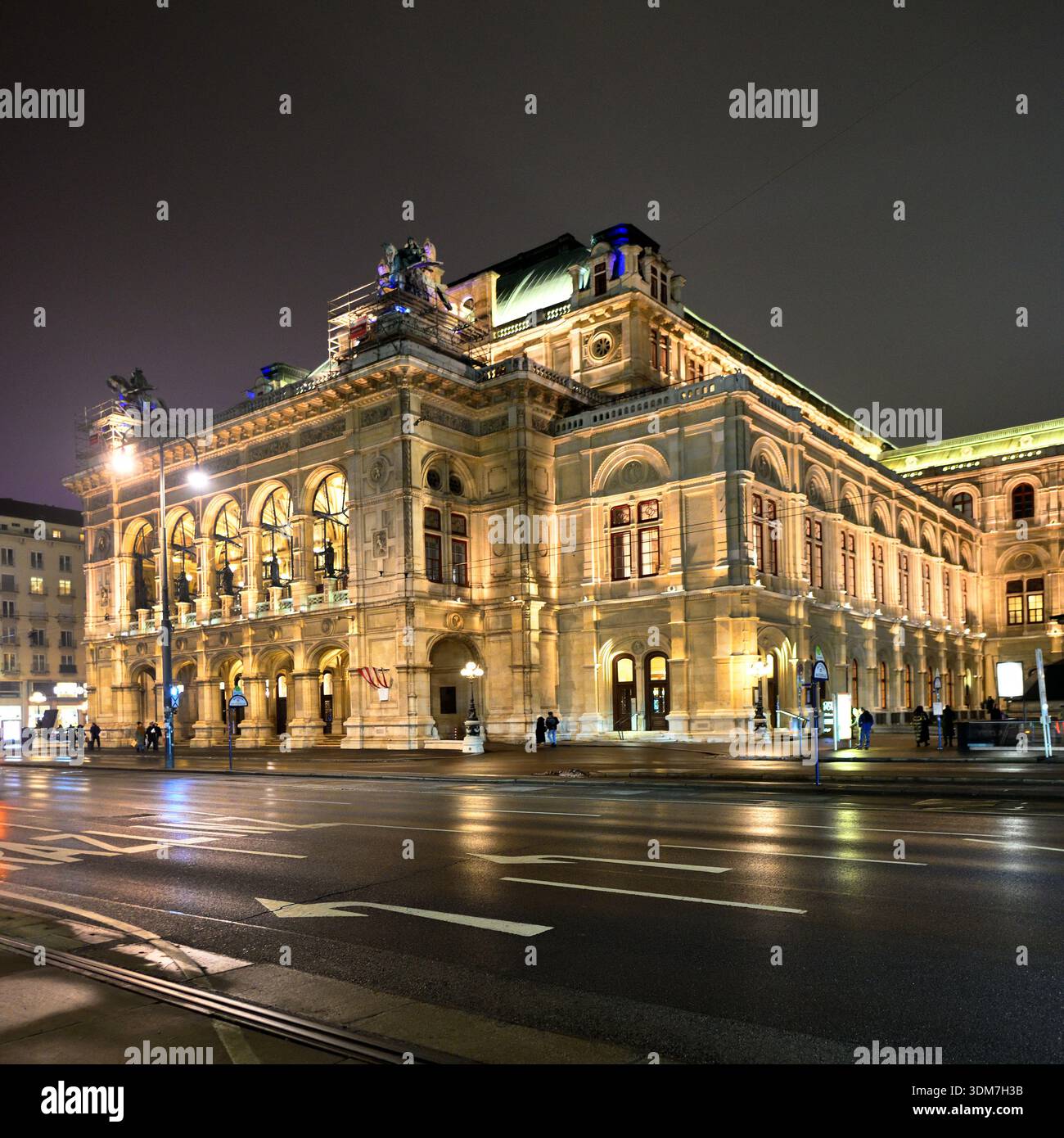 Opéra d'État de Vienne Vienne Autriche Banque D'Images