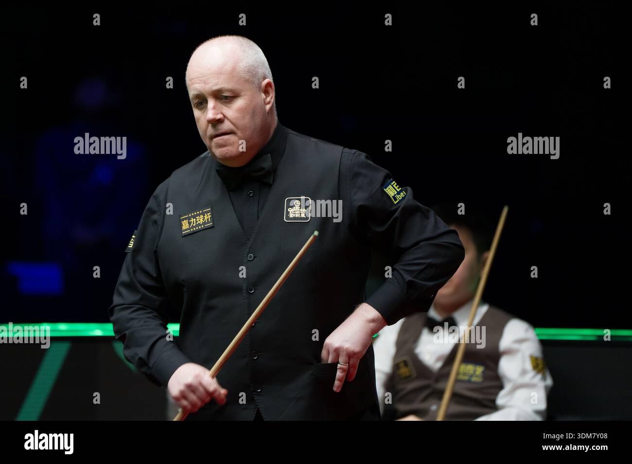 Joueur de snooker écossais John Higgins lors d'un match au World Snooker Grand Prix 2026 le 4 février 2026 à Hong Kong. (Photo de Vernon Yuen/Nexpher images) Banque D'Images