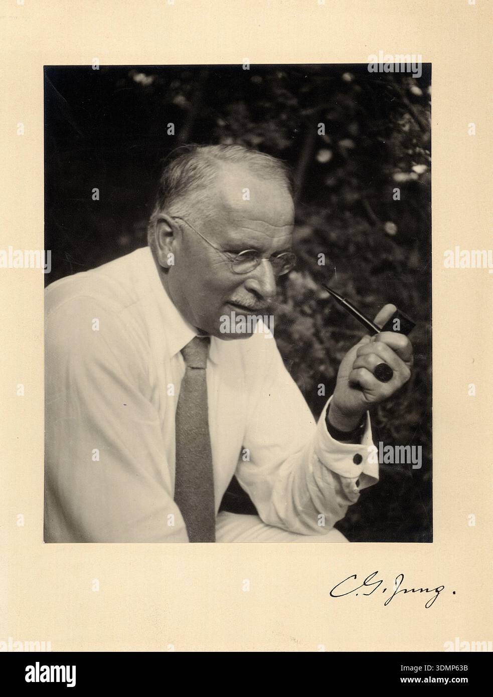 Portrait de Carl Gustav Jung, vers 1935 Banque D'Images