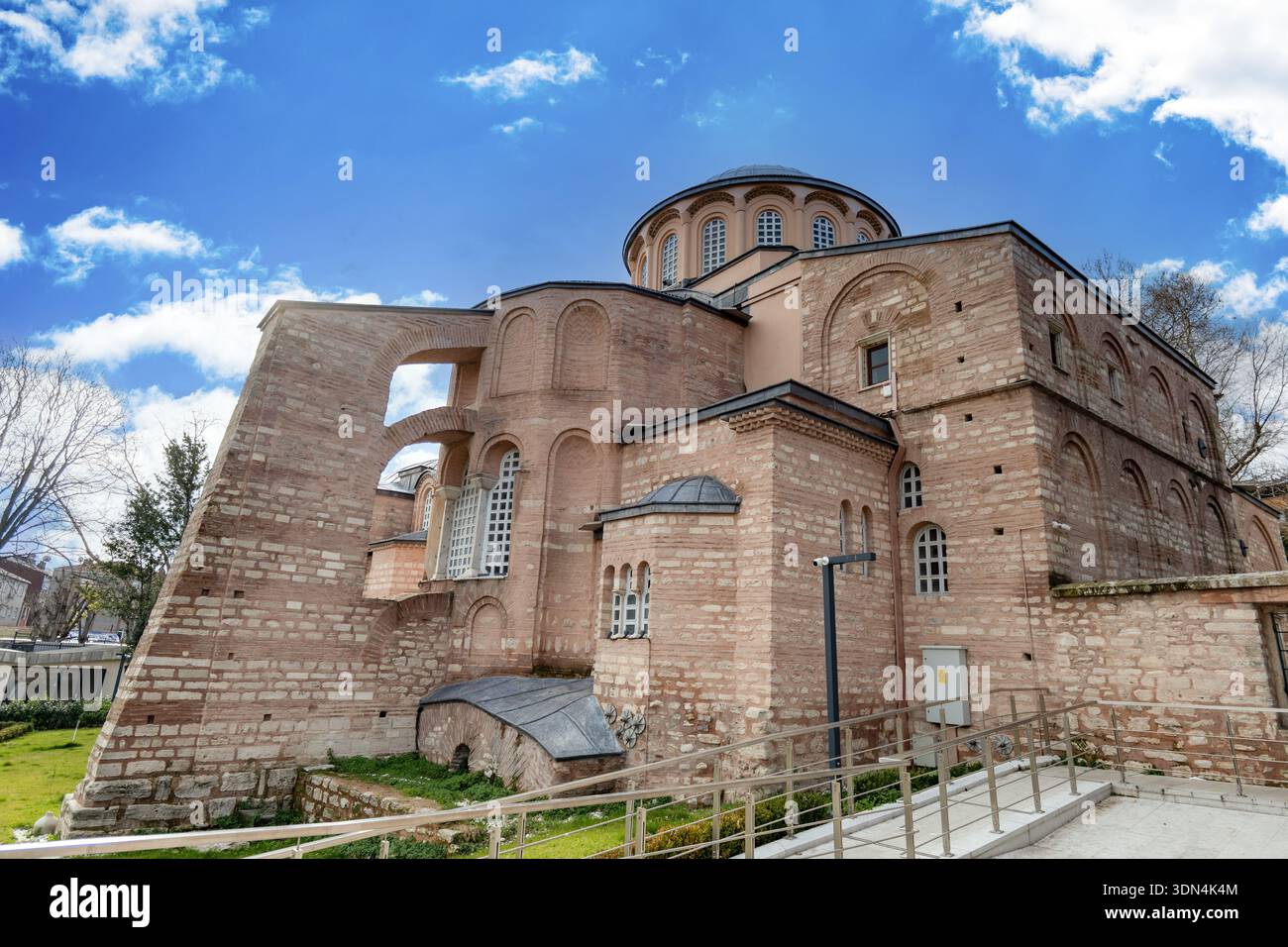 L'église Chora ou mosquée Kariye , une église byzantine, aujourd'hui convertie en mosquée à Istanbul, en Turquie Banque D'Images
