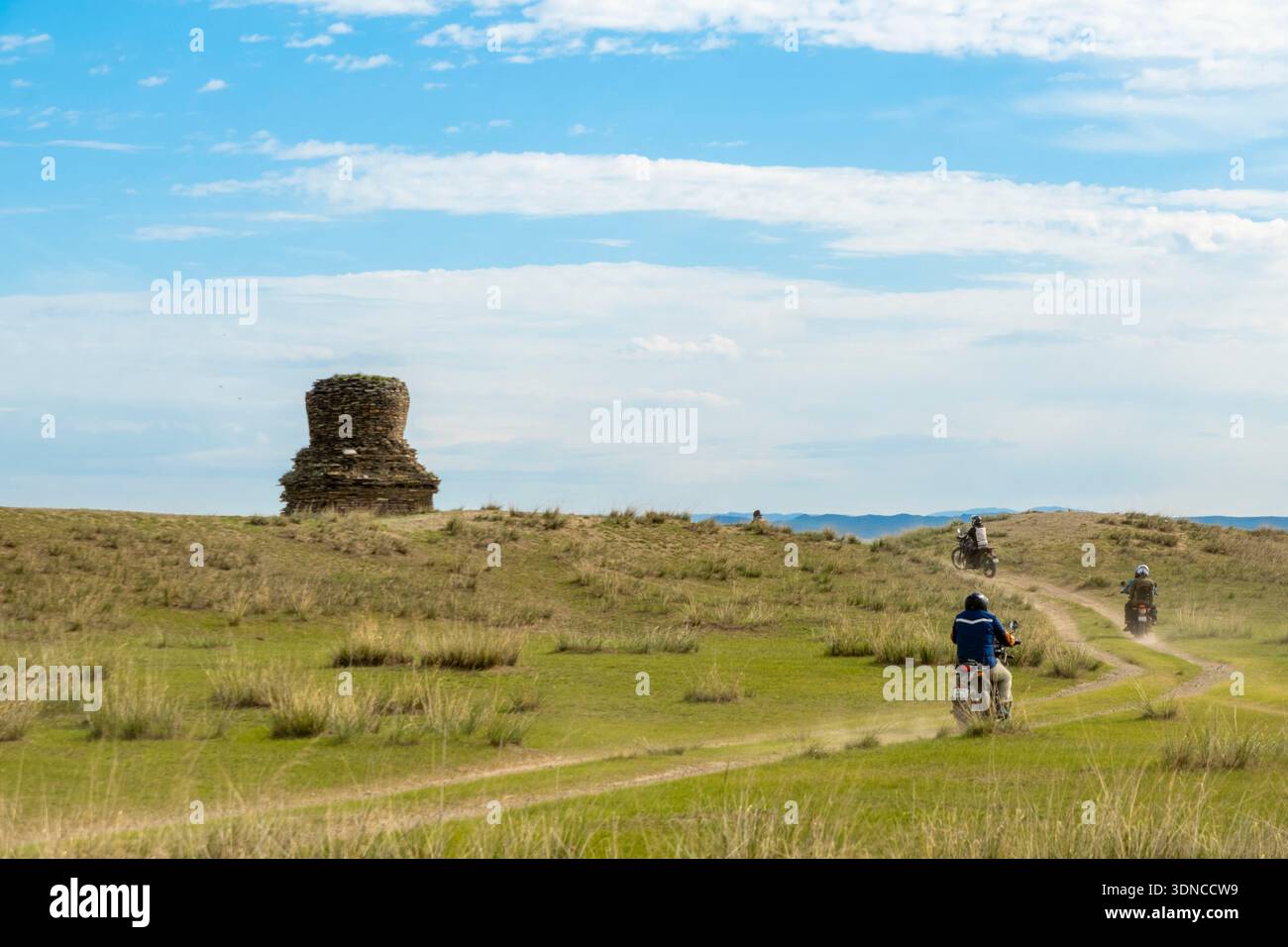 Mongolie, province bulgare, Dashinchilen, Khar Bukh forteresse Banque D'Images