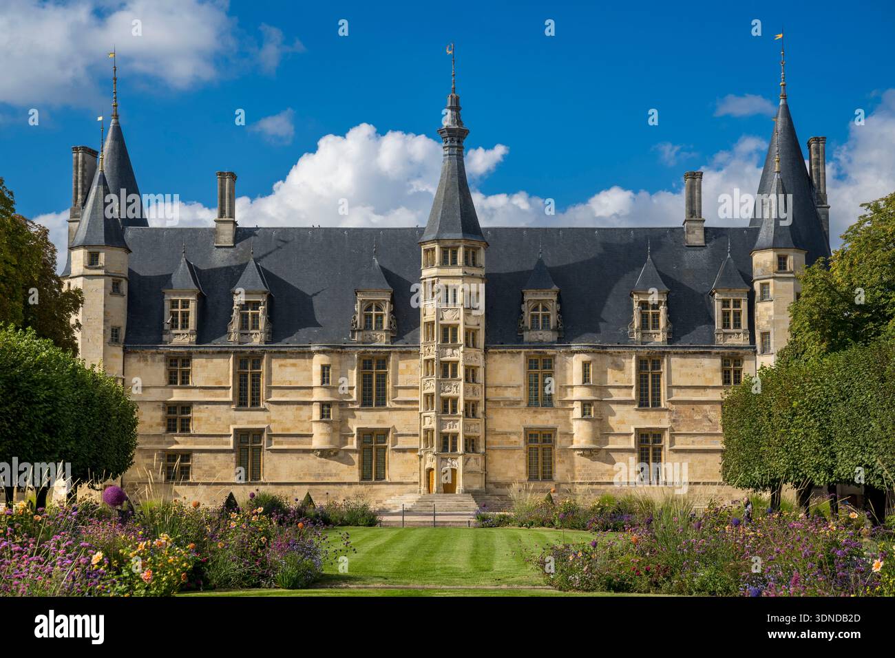France, Nièvre, Nevers, le Palais Ducal, château des XVe et XVIe siècles, ancienne résidence des Comtes et Ducs de Nevers Banque D'Images