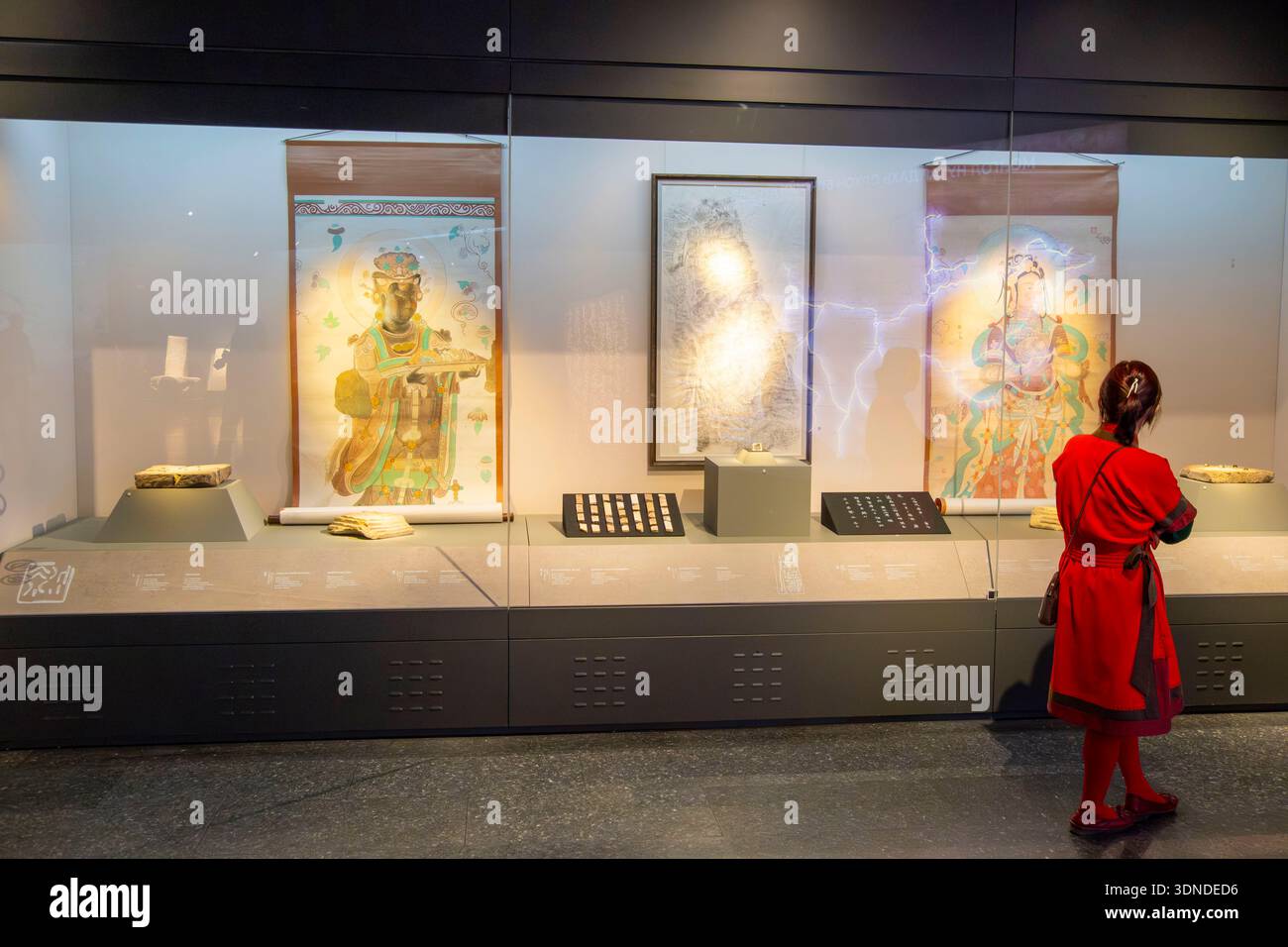 Mongolie, Oulan Bator, Musée Gengis Khan Banque D'Images