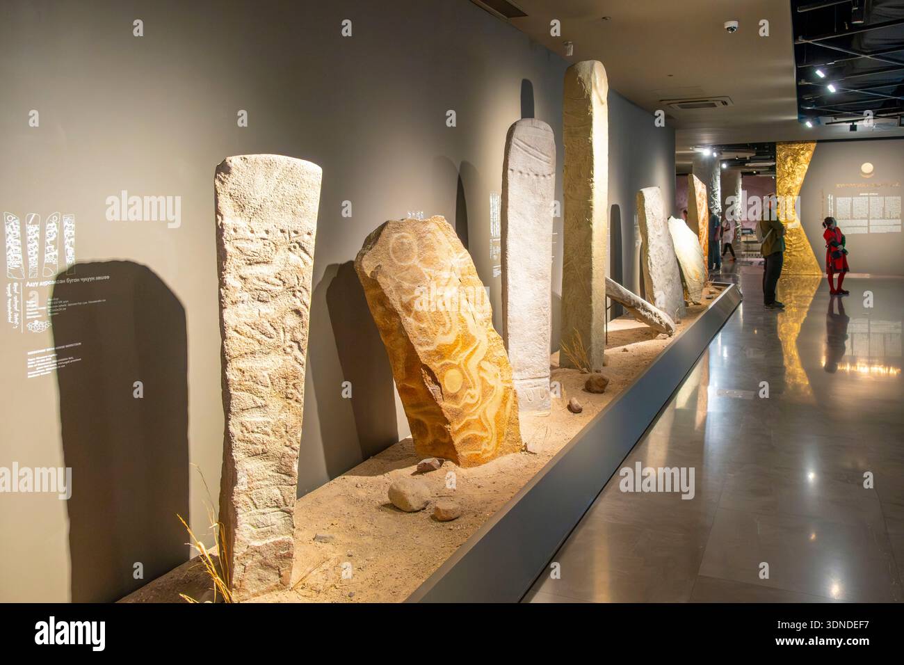 Mongolie, Oulan Bator, Musée Gengis Khan Banque D'Images