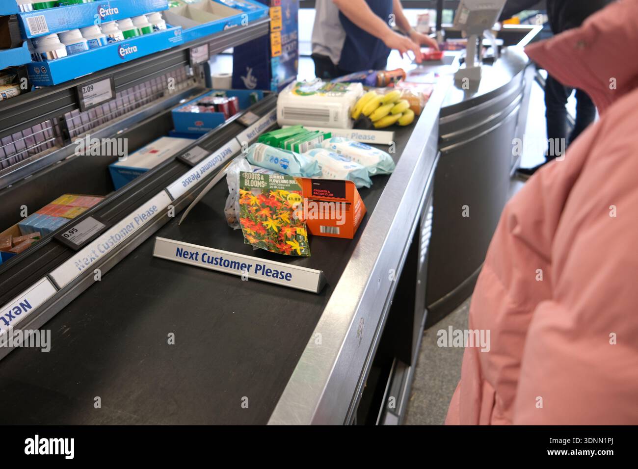 supermarché aldi, succursale st leonards, sussex de l'est, royaume-uni Banque D'Images