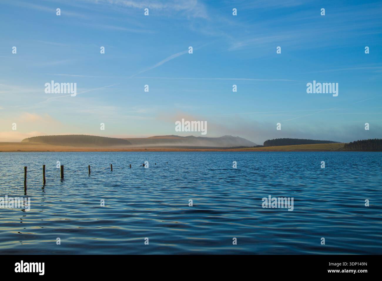Crowdy Reservoir Bodmin Moor Banque D'Images