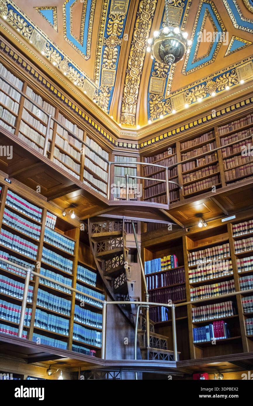 Providence, RI, le 29 août 2018 : La bibliothèque d'État de Rhode Island Banque D'Images