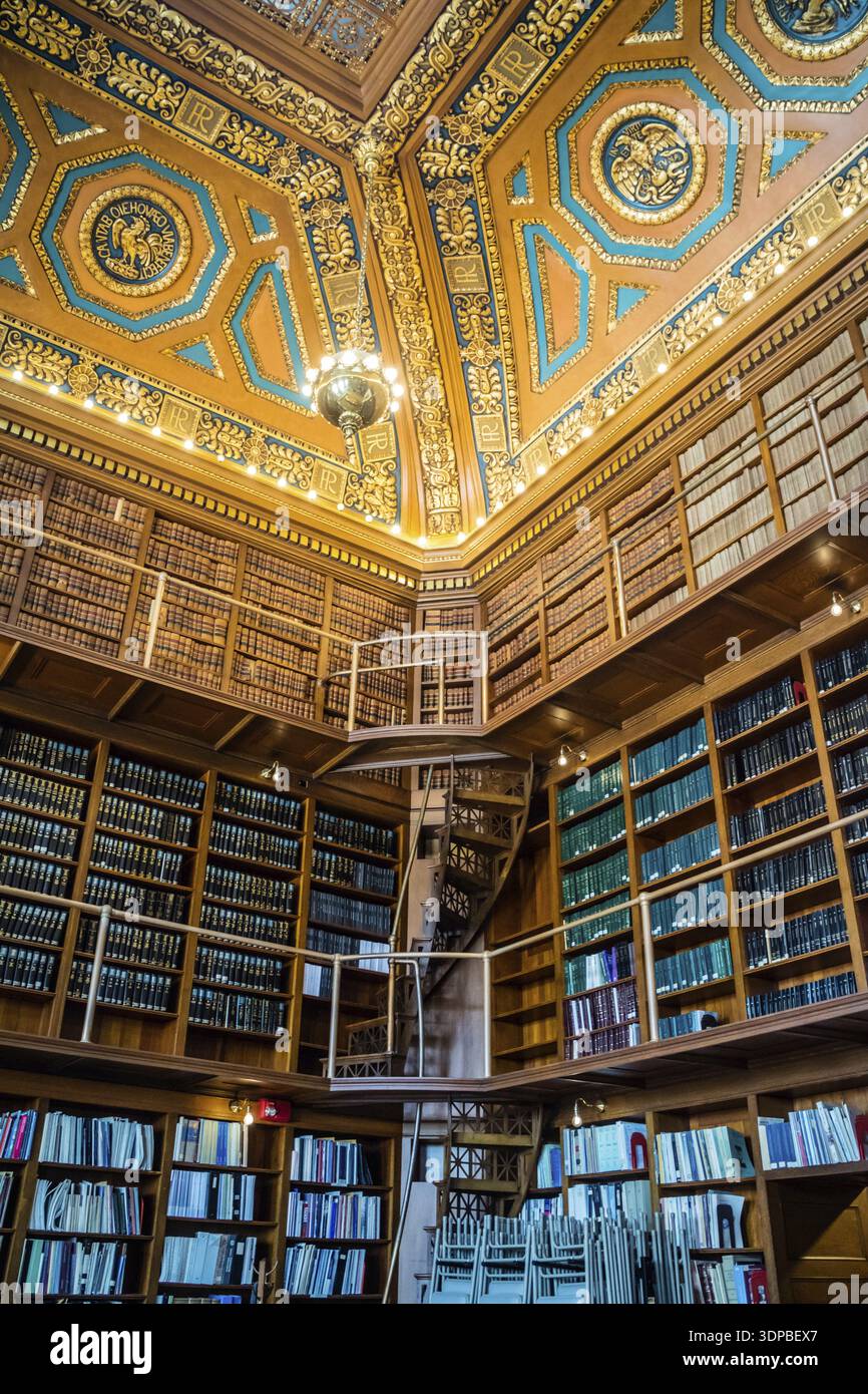 Providence, RI, le 29 août 2018 : La bibliothèque d'État de Rhode Island Banque D'Images