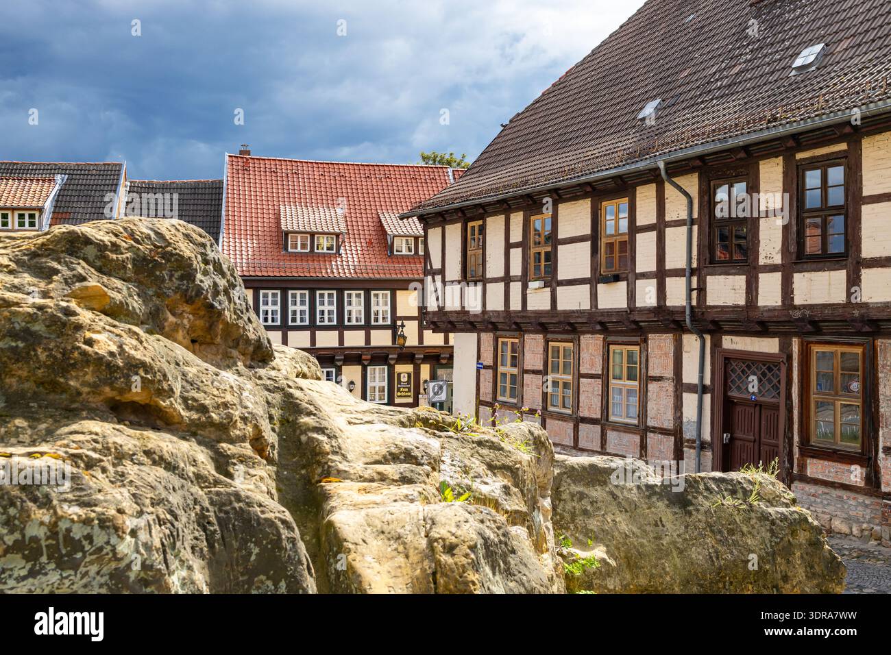 Photos de l'historique Quedlinburg am Harz Banque D'Images
