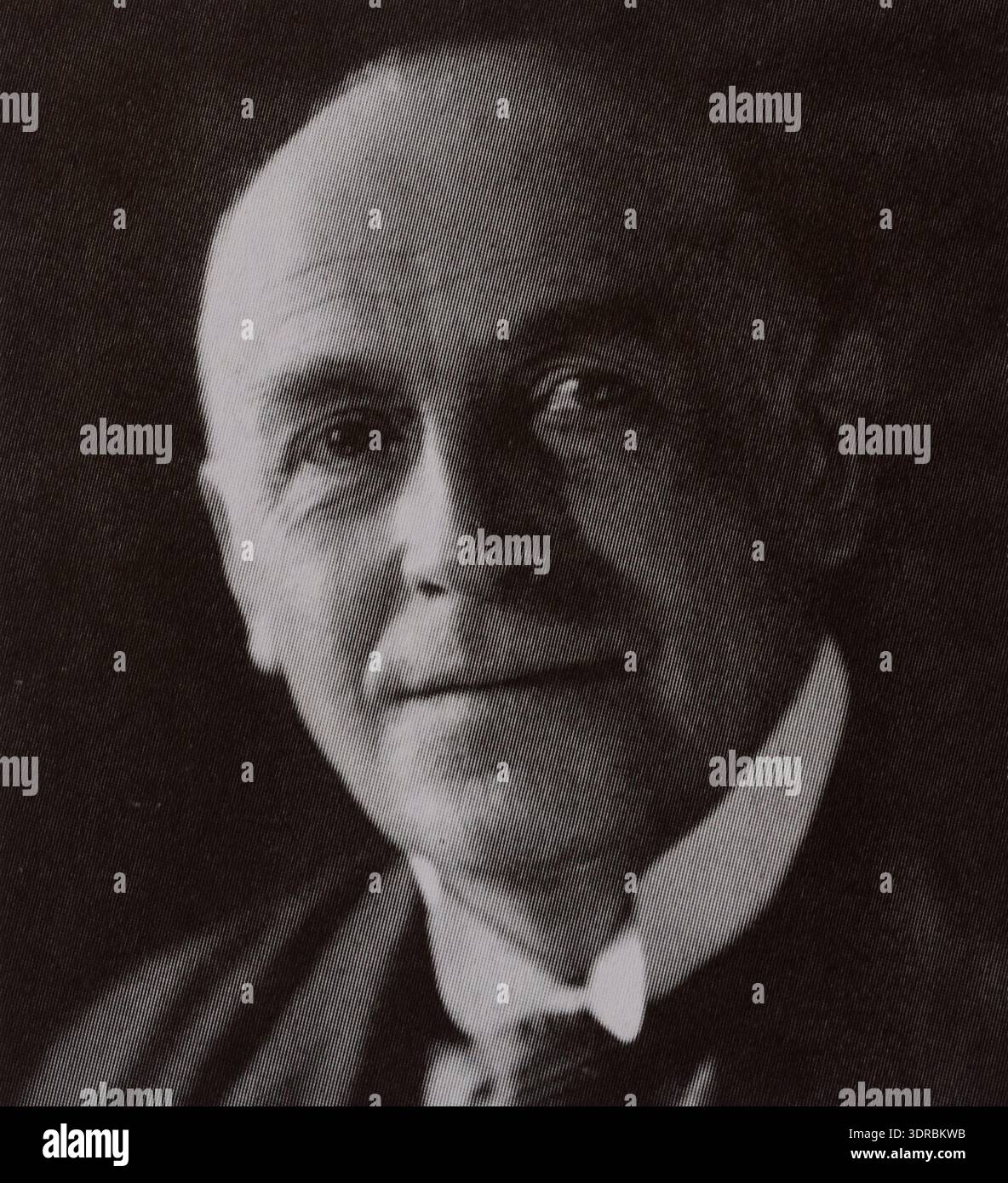 August Blom. Réalisateur, producteur danois et pionnier du cinéma muet. Banque D'Images