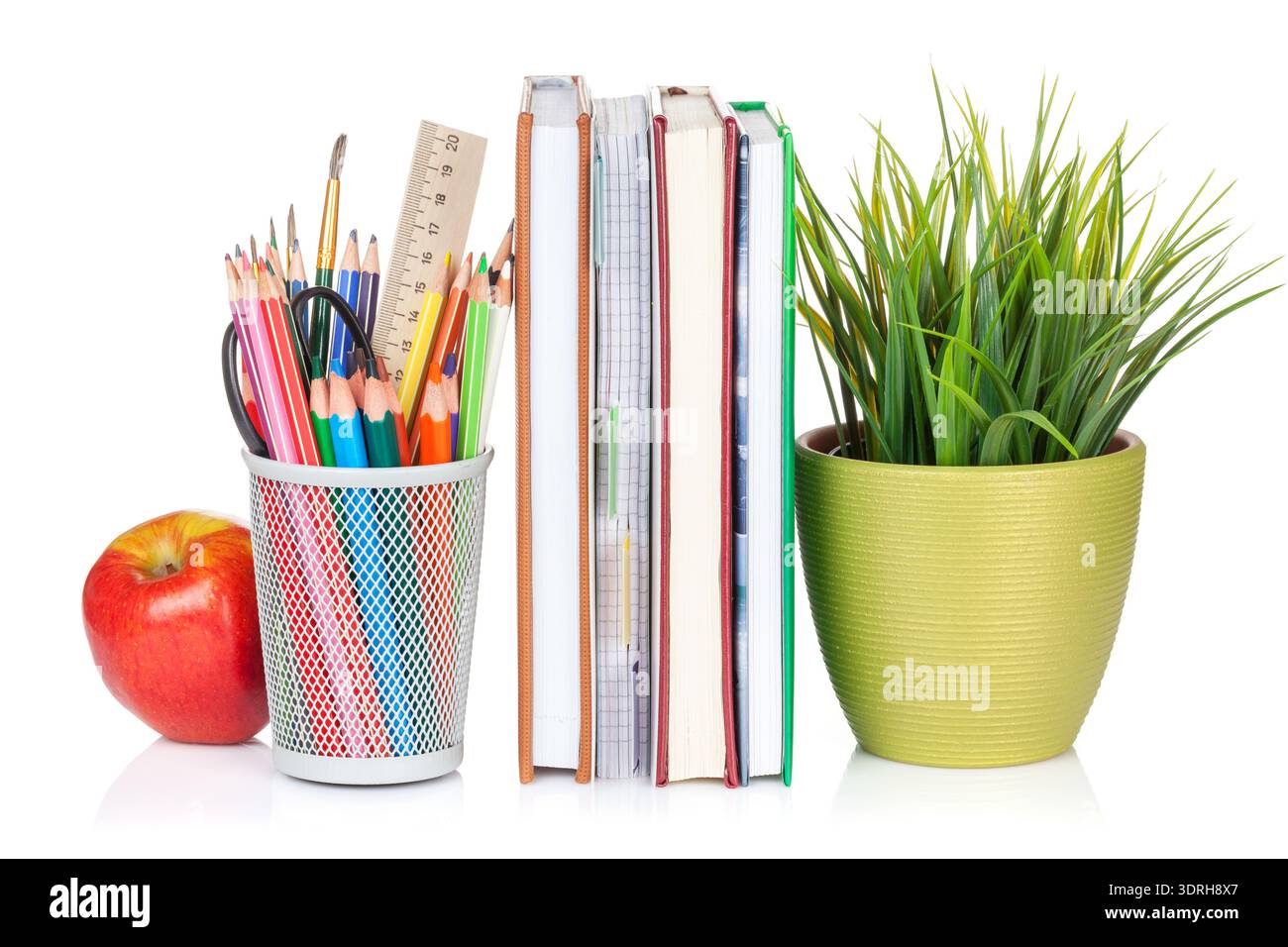 L'école et les fournitures de bureau Banque D'Images