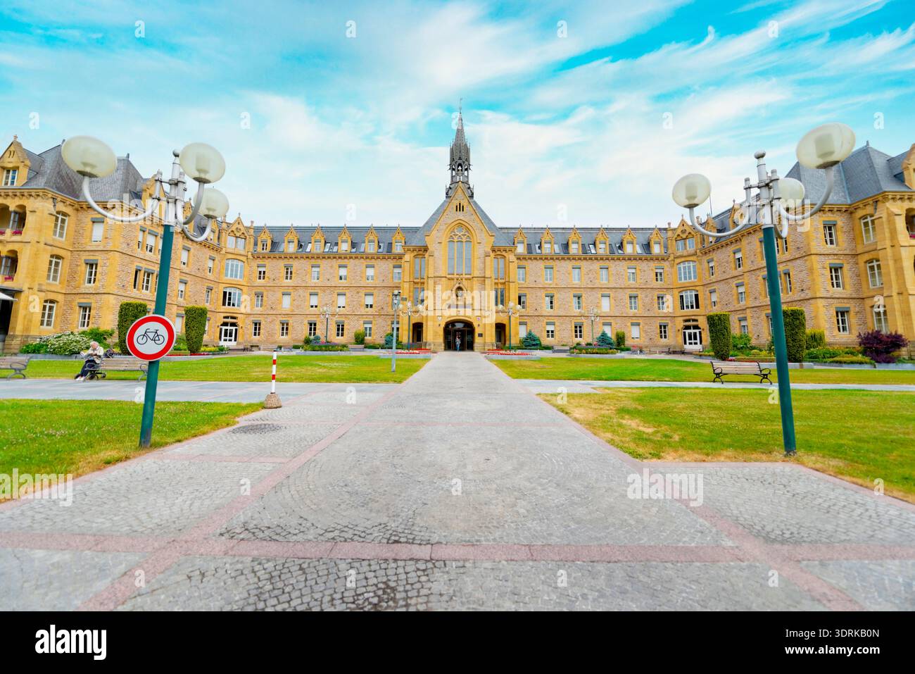 Maison de retraite Pescatore, Fondation J.P., ville de Luxembourg, Europe, Patrimoine mondial de l'UNESCO Banque D'Images