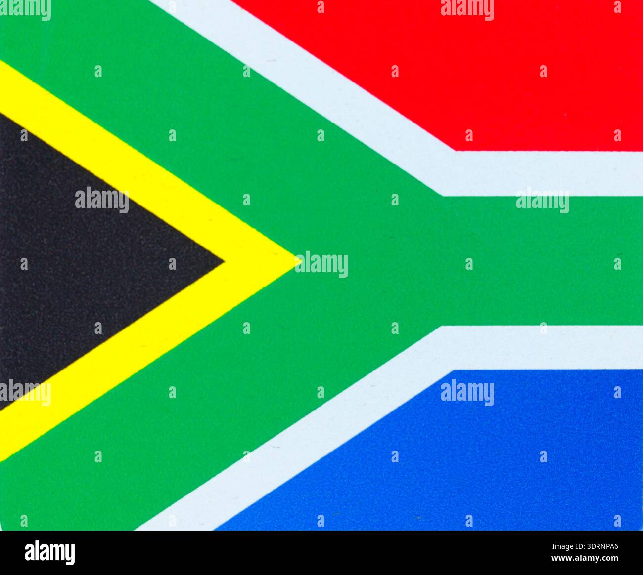Drapeau sud-africain Banque D'Images