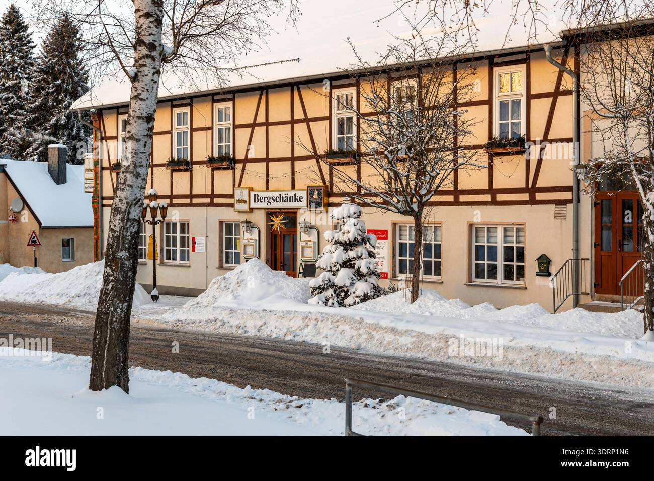 Photos de Straßberg dans les montagnes Harz Banque D'Images