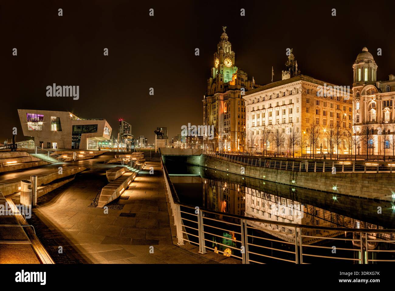 Liverpool Cunard Building Banque D'Images