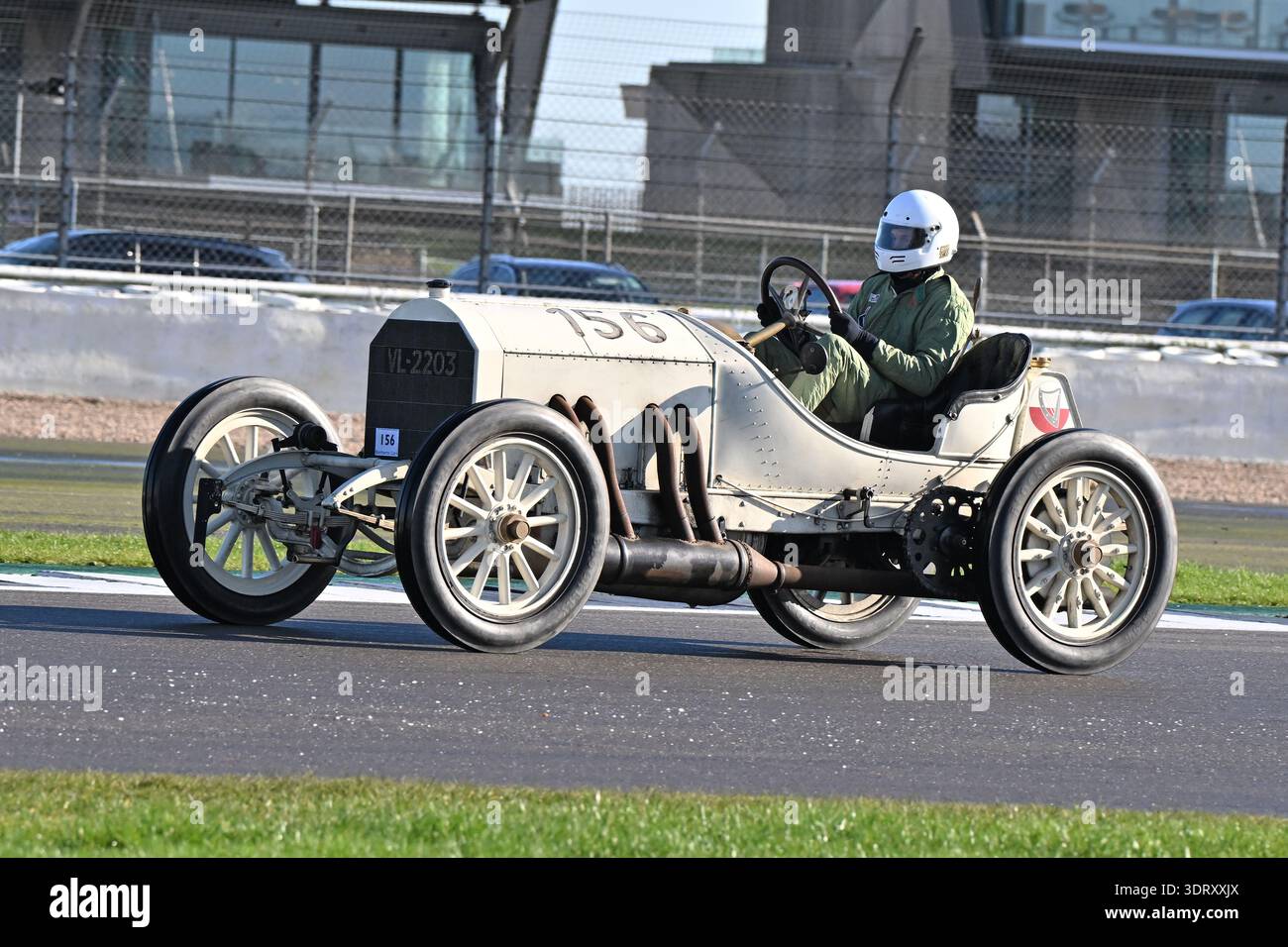 Ben Collings, Mercedes 120ch, 2026 a vu la 70ème course du Trophée Pomeroy, il a commencé en 1952, il dispose de voitures de toutes les époques et types, c'est le Banque D'Images