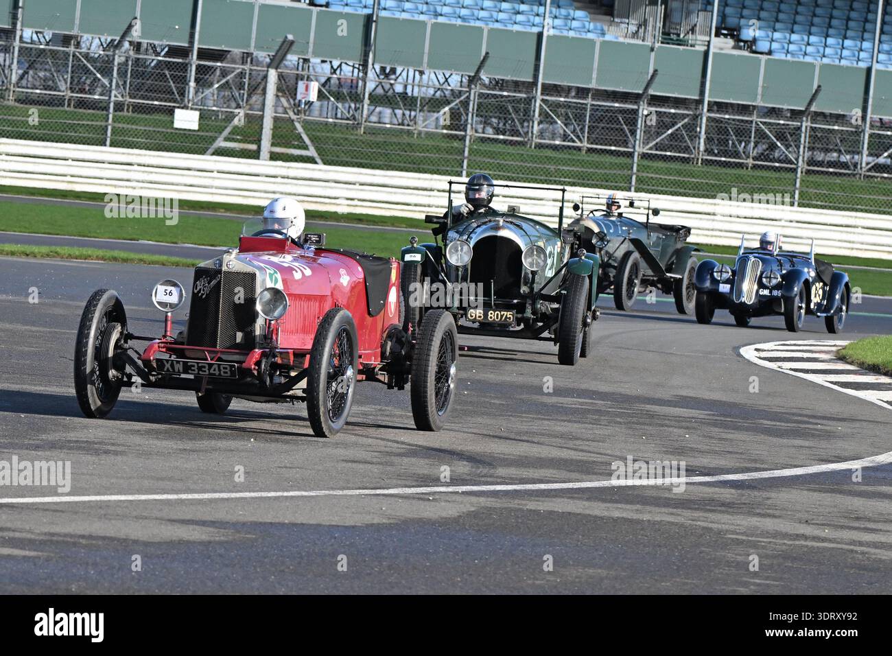 Christopher Mann, Alfa Romeo RL Targa Florio, 2026 a vu la 70ème course du Trophée Pomeroy, il a commencé en 1952, il dispose de voitures de toutes les époques et Banque D'Images