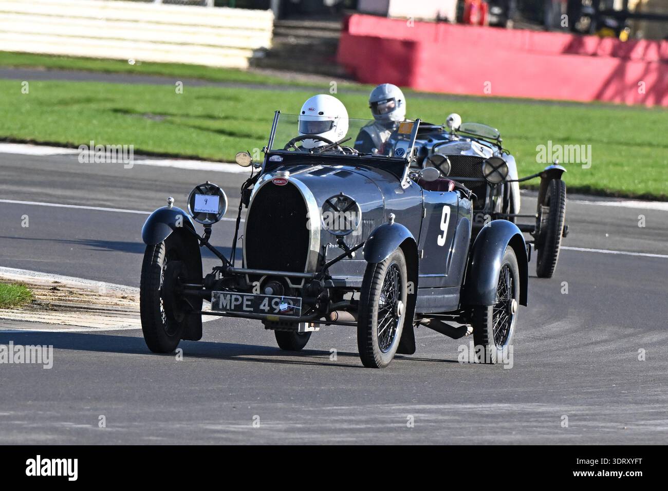 Vivian Bush, Bugatti type 40, 2026 a vu la 70ème course du Trophée Pomeroy, il a commencé en 1952, il dispose de voitures de toutes les époques et types, c'est le Banque D'Images