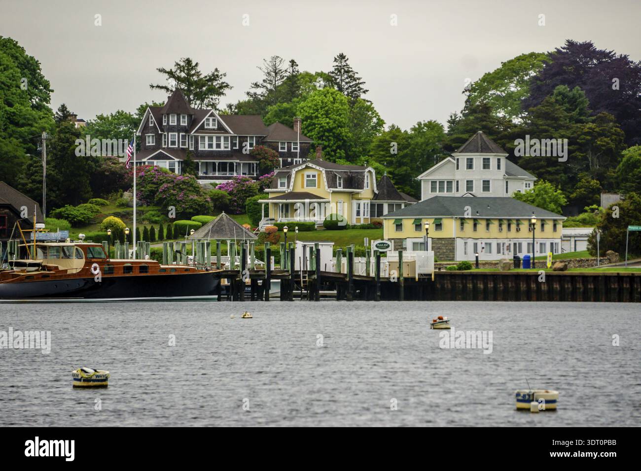 Scènes à Watch Hill Cove rhode Island nouvelle angleterre Banque D'Images