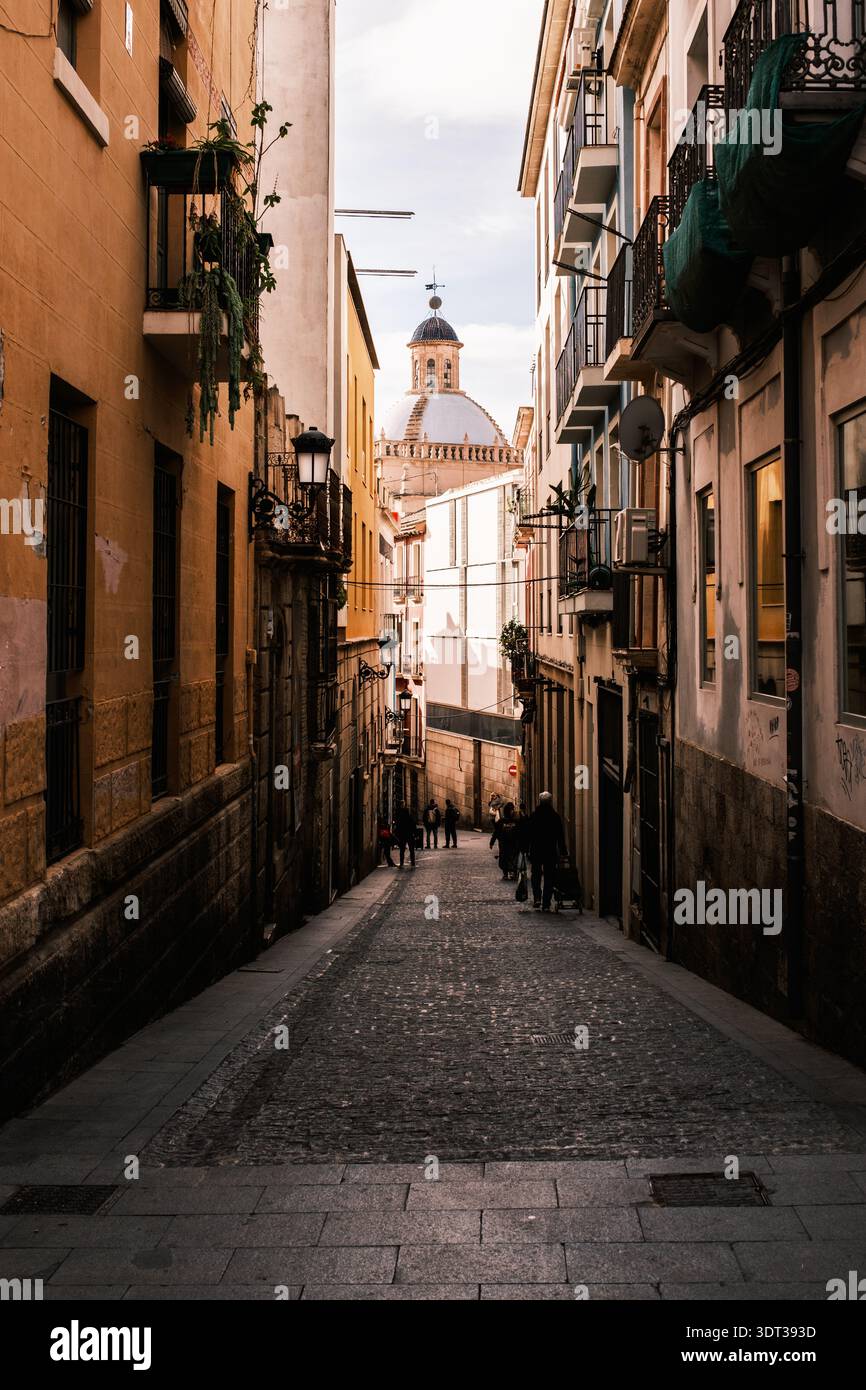 Vue d'Alicante, Espagne - janvier 2026. Banque D'Images