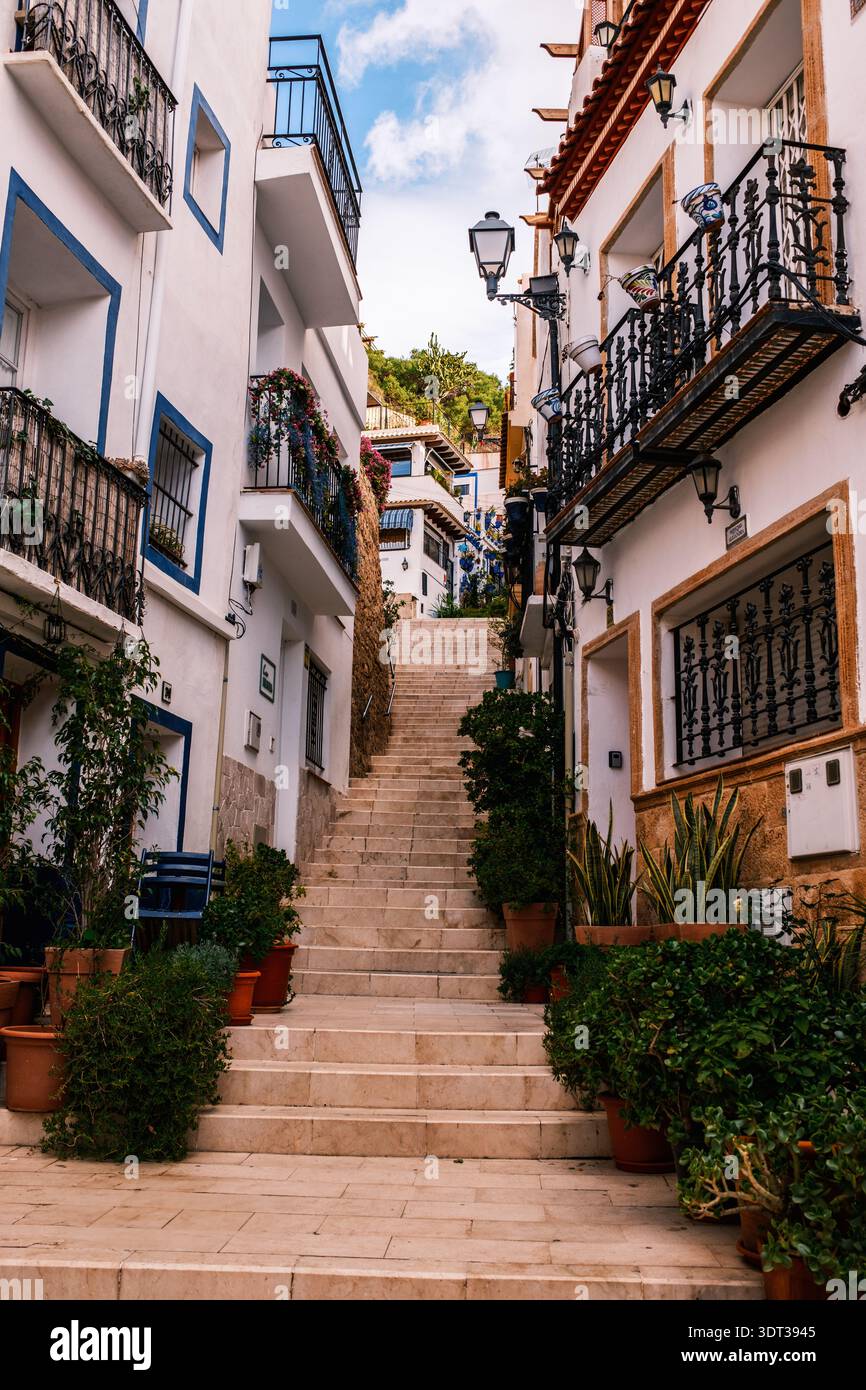 Vue d'Alicante, Espagne - janvier 2026. Banque D'Images