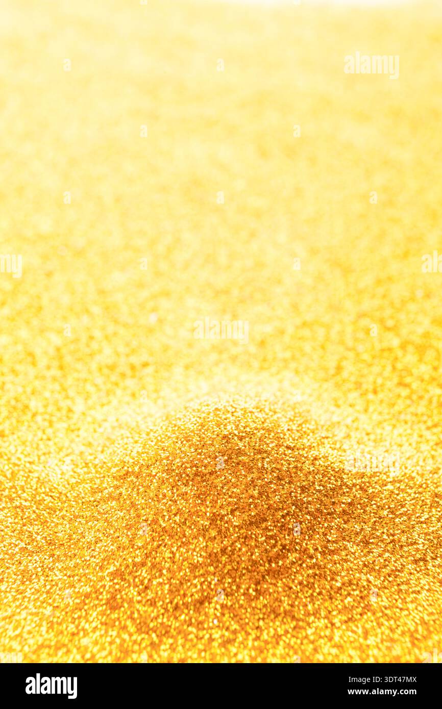 Golden Mosaic Collection de textures chatoyantes pendant la lumière du jour Banque D'Images