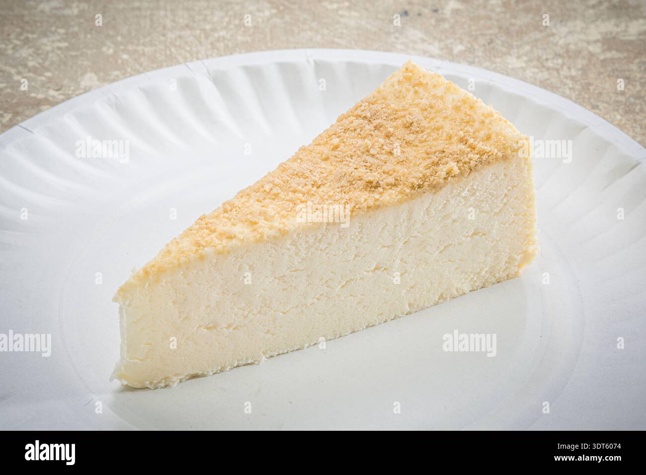 Tranche de cheesecake, États-Unis Banque D'Images