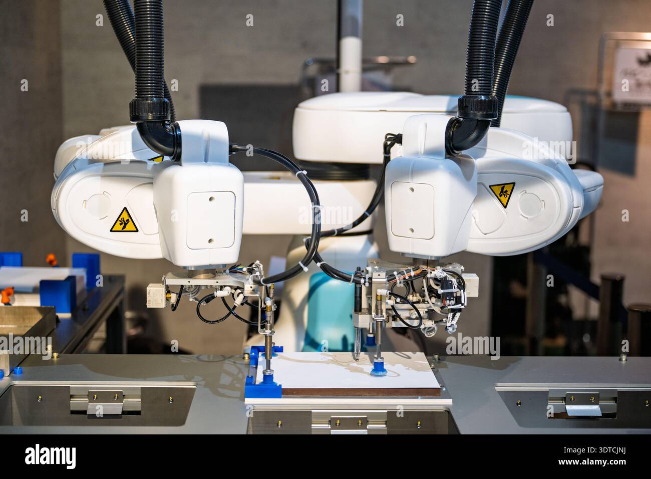 Exposition robotique au Kawasaki Good Times World, Kobe Japon, janvier 2026 Banque D'Images