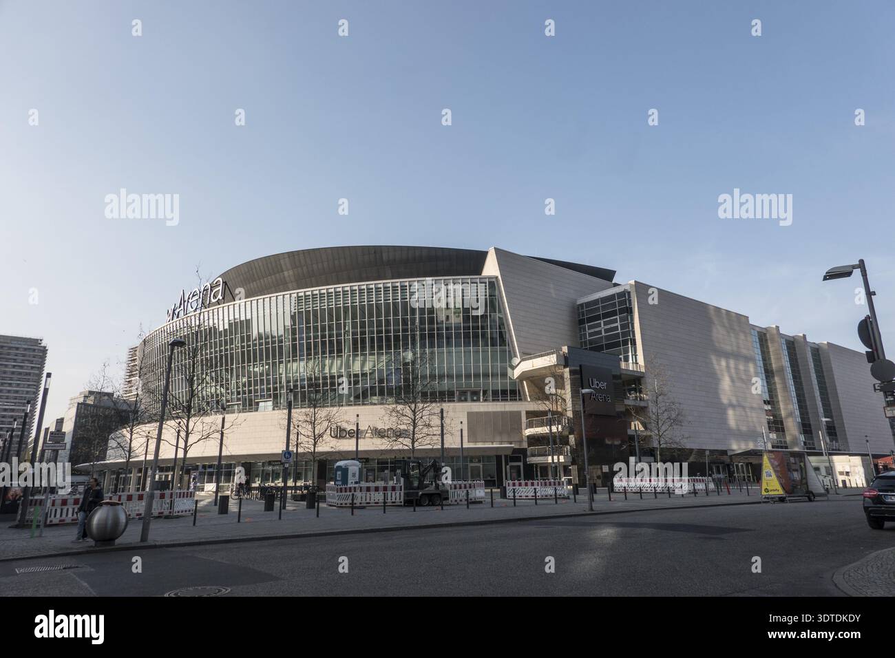 Uber Arena à Uber-Platz, Allemagne, Berlin Banque D'Images