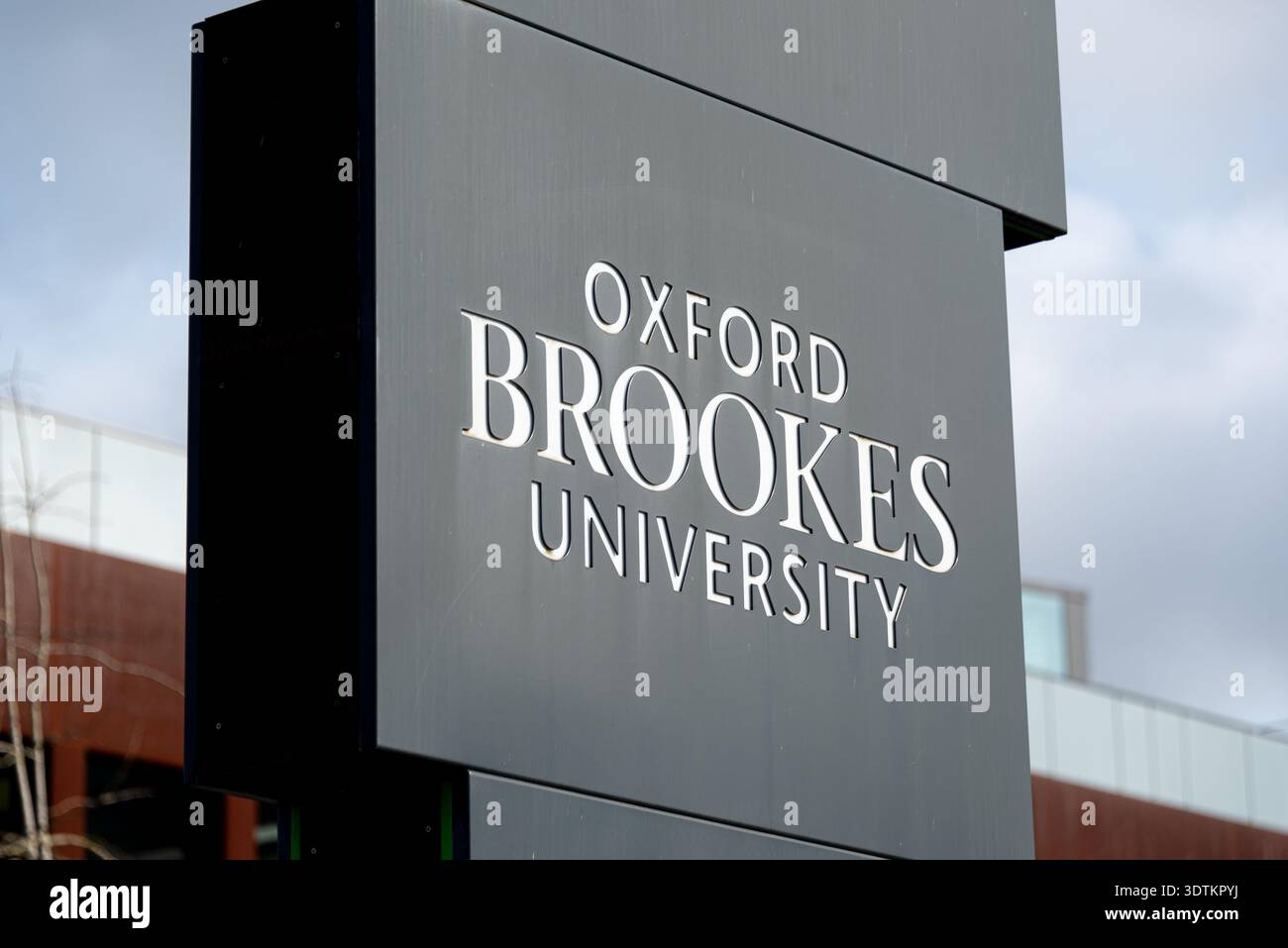 Oxford Brookes University, Oxford, Royaume-Uni Banque D'Images