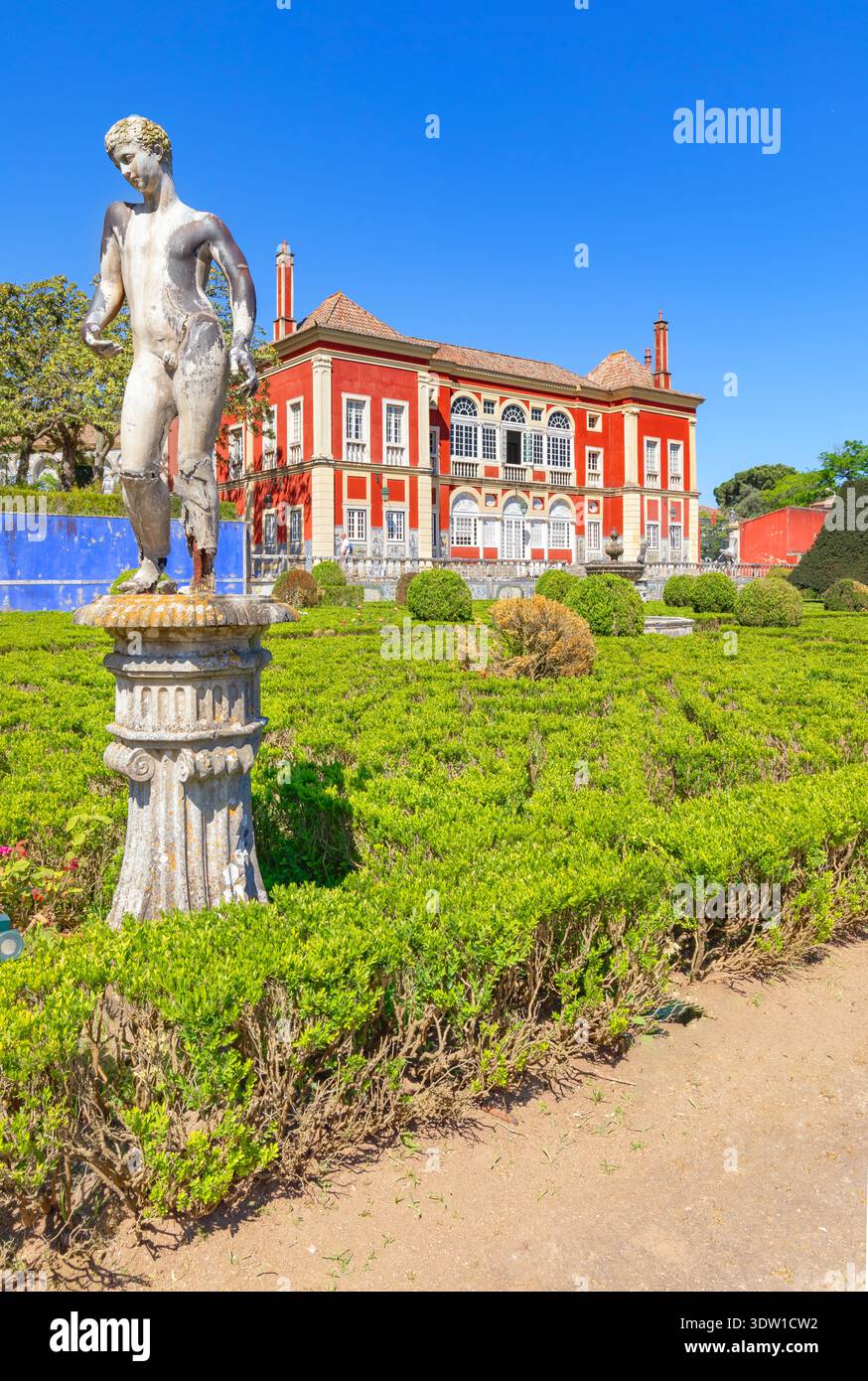 Palais du Marquis de Fronteira, Lisbonne, Portugal Banque D'Images