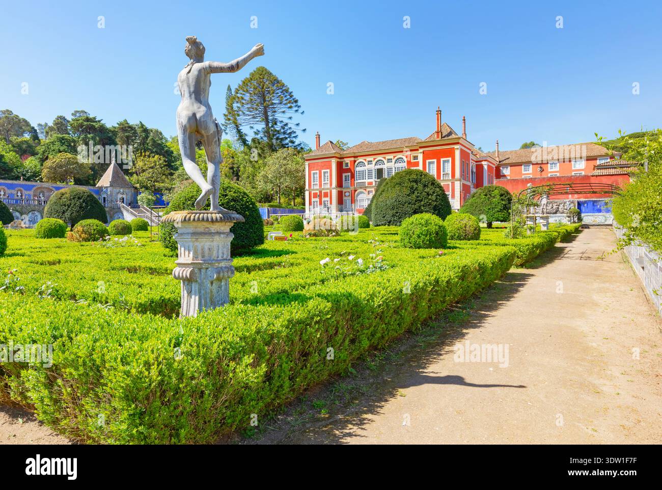 Palais du Marquis de Fronteira, Lisbonne, Portugal Banque D'Images