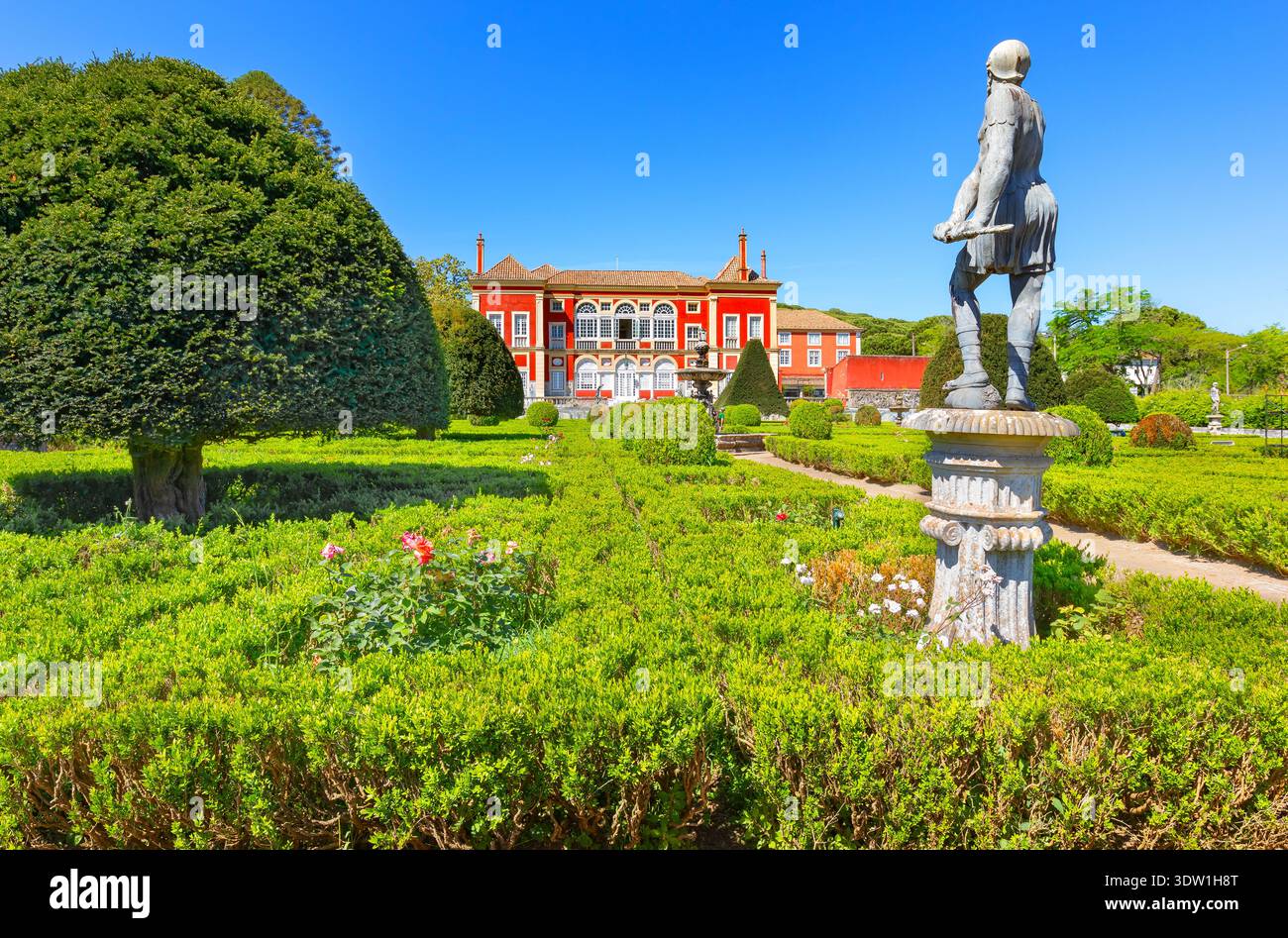 Palais du Marquis de Fronteira, Lisbonne, Portugal Banque D'Images